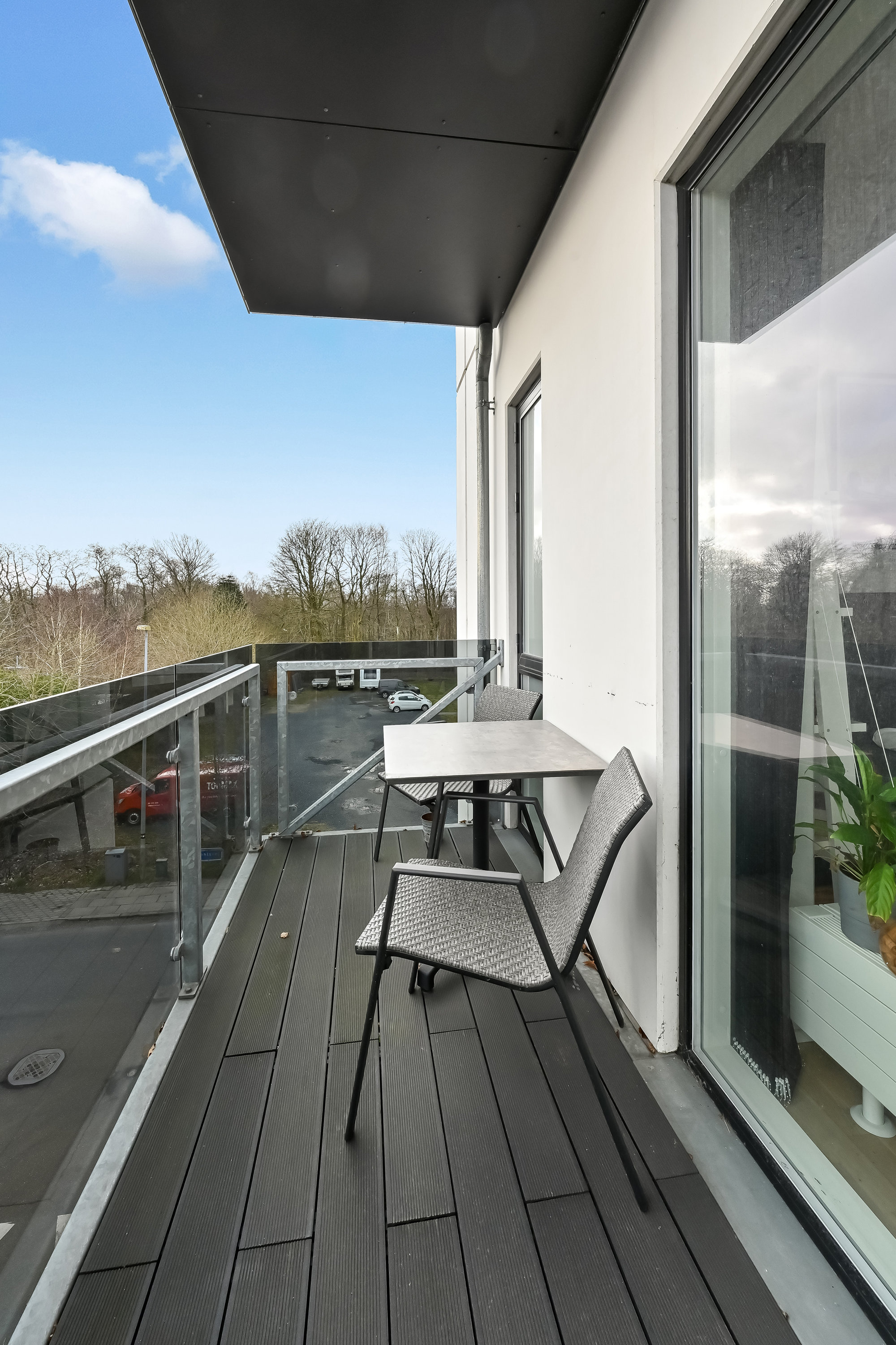 Fremhævet altan billede i fuldskærmstilstand. Billede af Sabroesvej 3B, 1., 7400 Herning