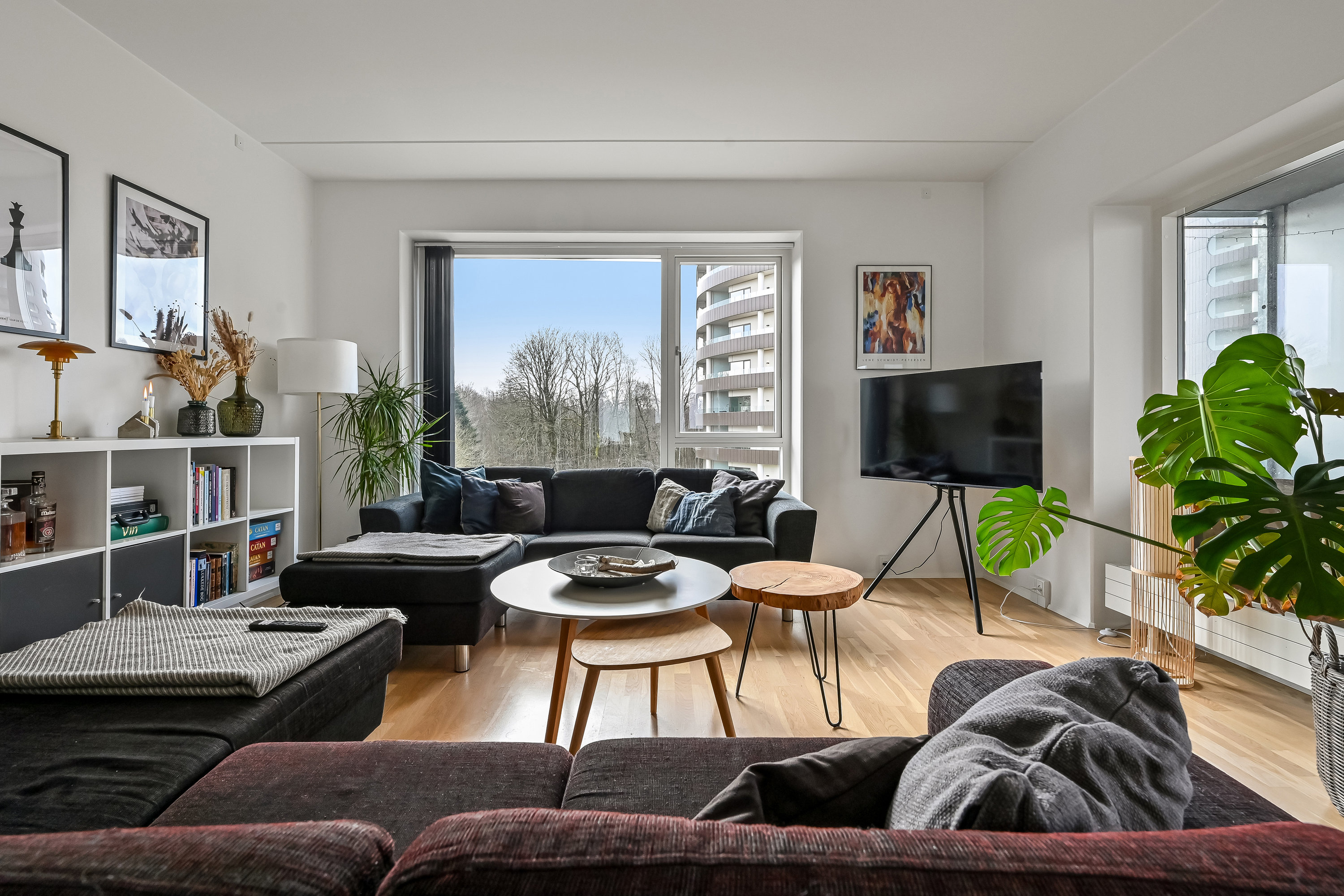 Fremhævet stue billede i fuldskærmstilstand. Billede af Sabroesvej 3B, 1., 7400 Herning