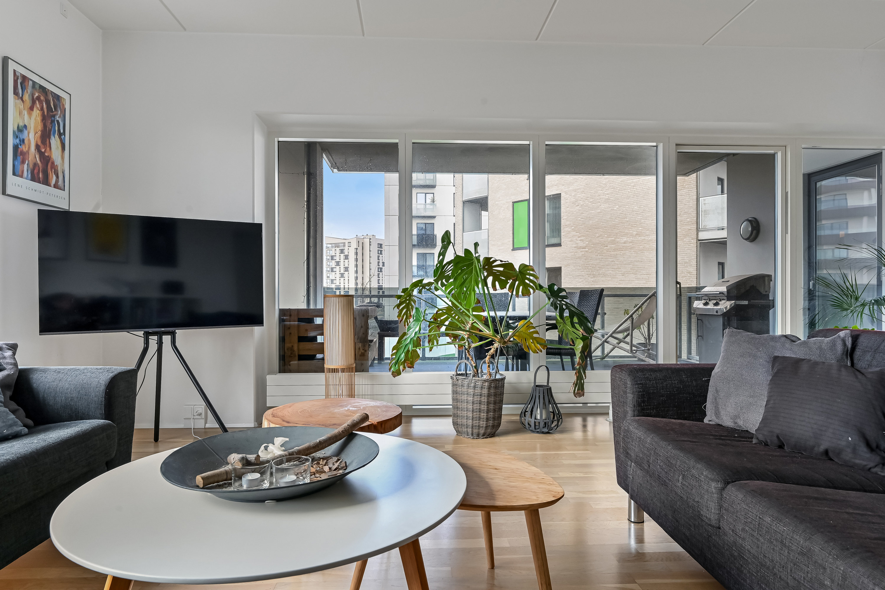 Fremhævet stue billede i fuldskærmstilstand. Billede af Sabroesvej 3B, 1., 7400 Herning