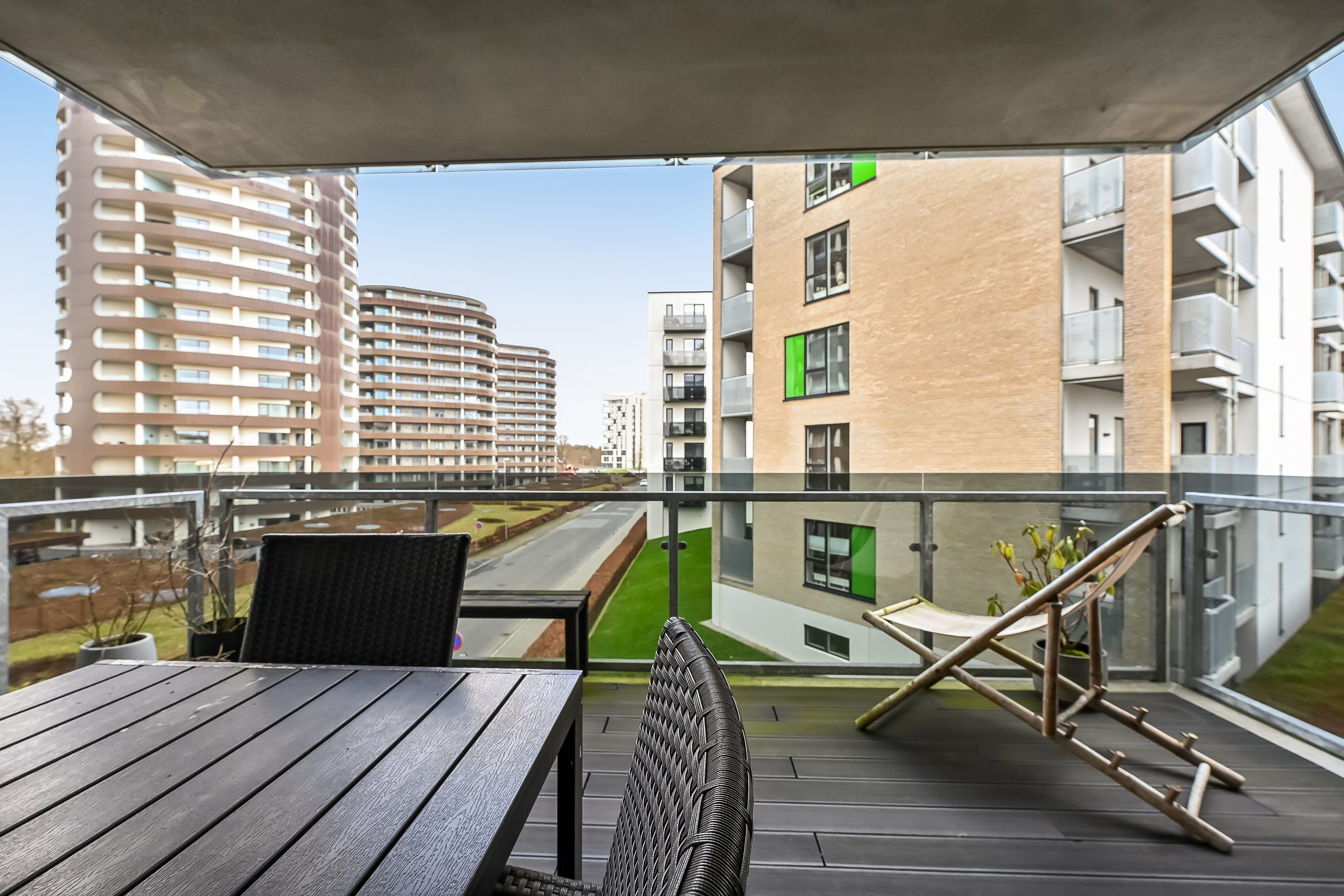 Fremhævet altan billede i fuldskærmstilstand. Billede af Sabroesvej 3B, 1., 7400 Herning