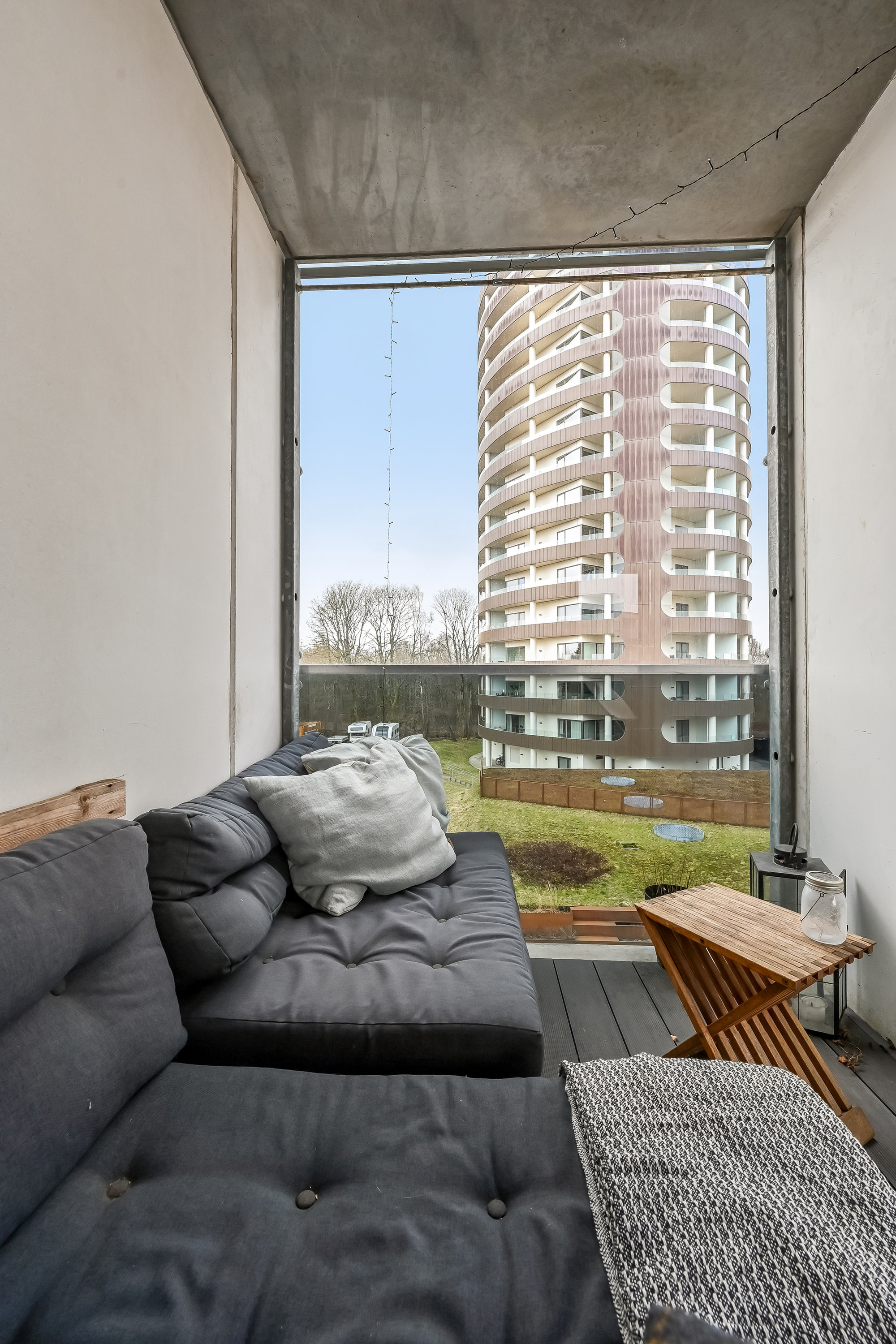 Fremhævet altan billede i fuldskærmstilstand. Billede af Sabroesvej 3B, 1., 7400 Herning