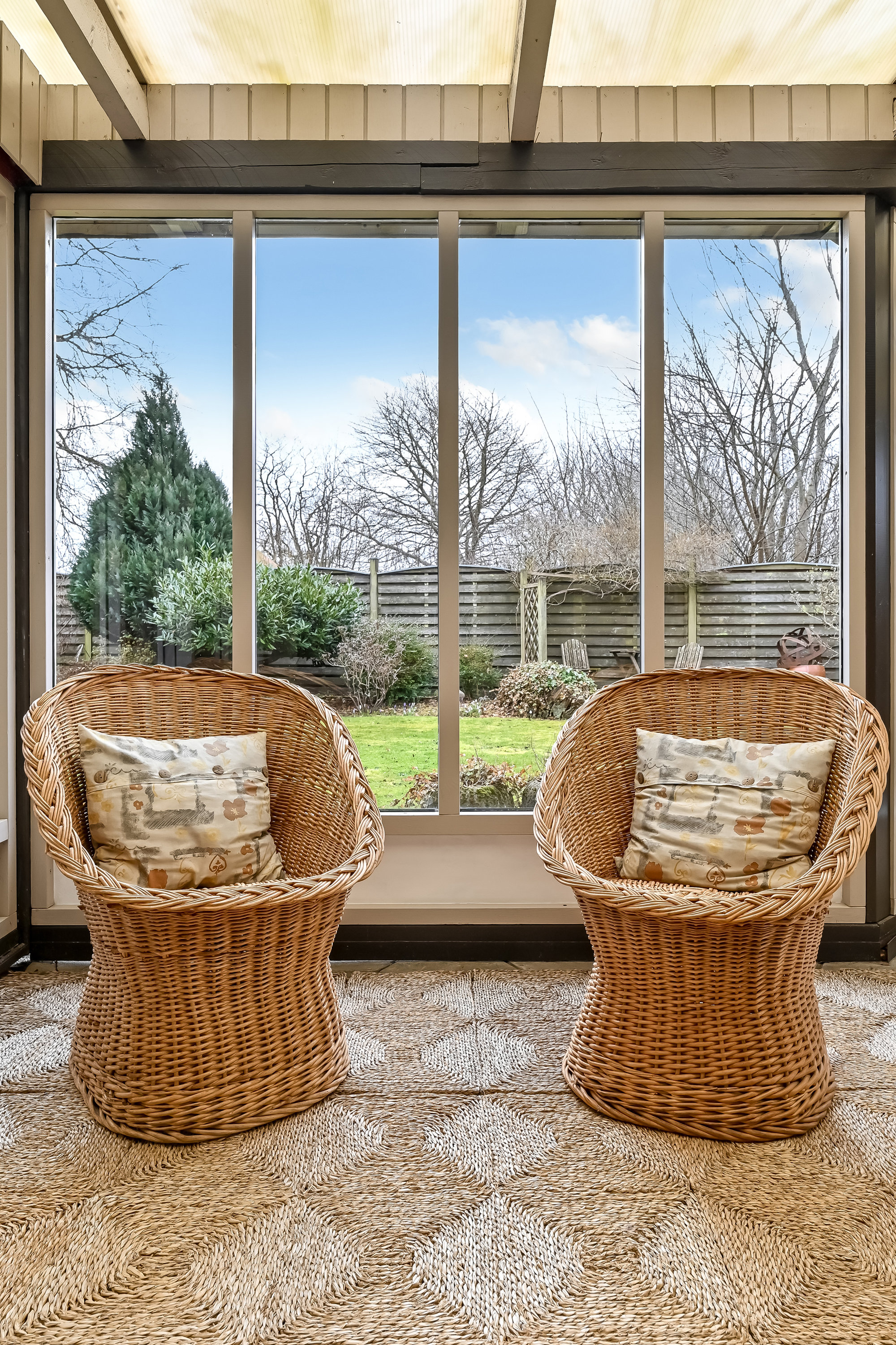 Fremhævet udestue billede i fuldskærmstilstand. Billede af Bjørneklovej 4, Høgild, 7400 Herning