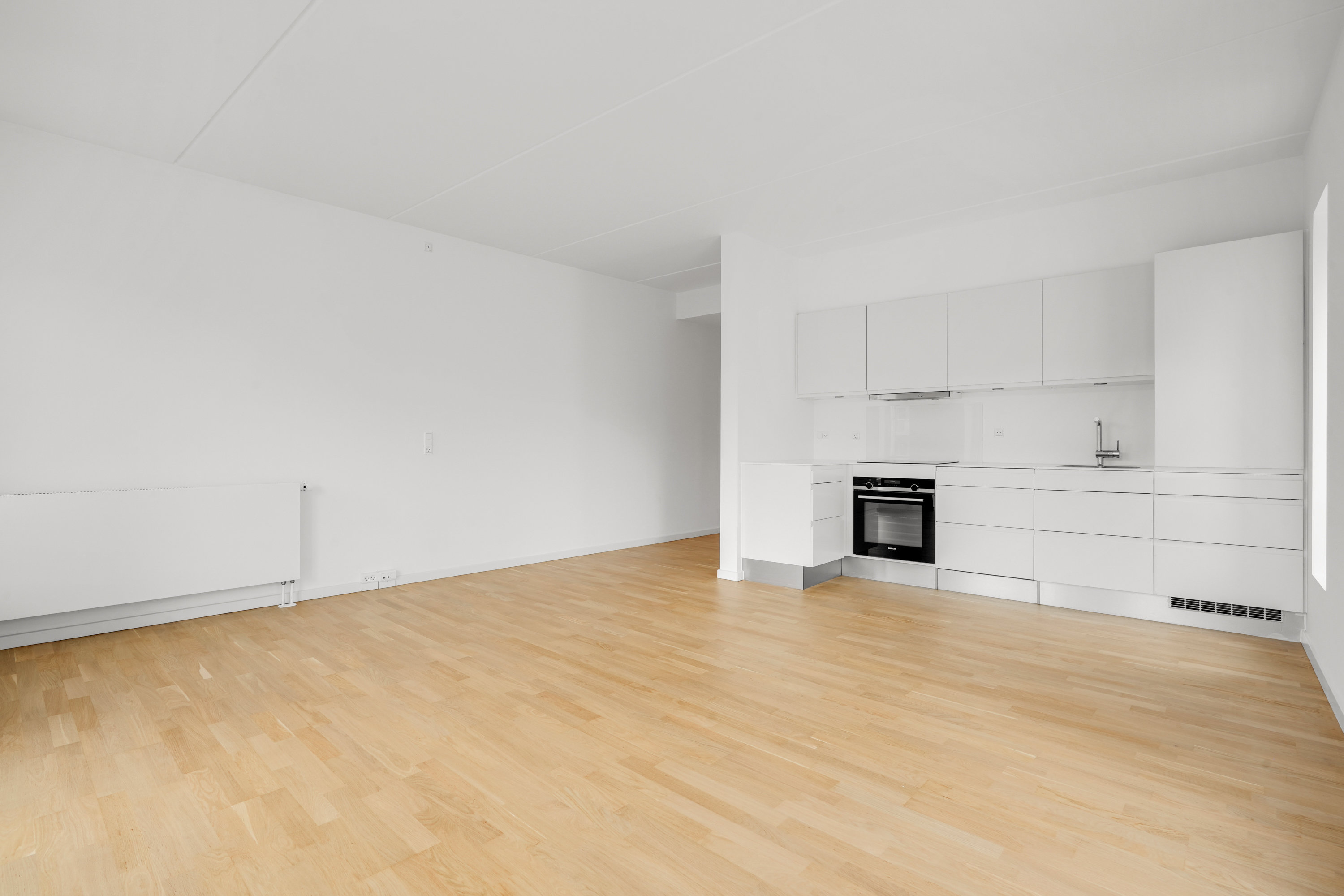 Fremhævet køkken billede i fuldskærmstilstand. Billede af Robert Jacobsens Vej 40A, 2. 1., 2300 København S