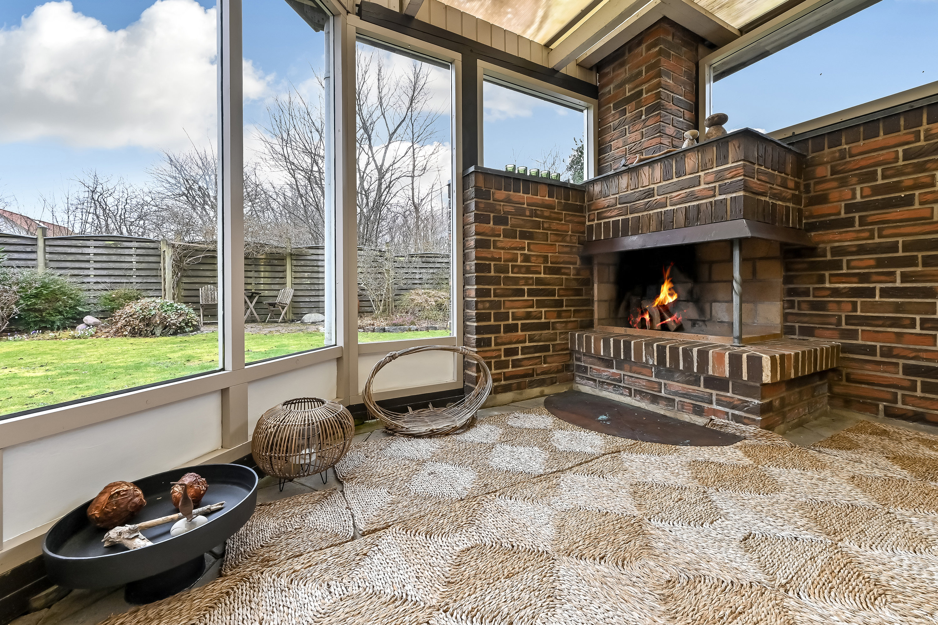 Fremhævet udestue billede i fuldskærmstilstand. Billede af Bjørneklovej 4, Høgild, 7400 Herning