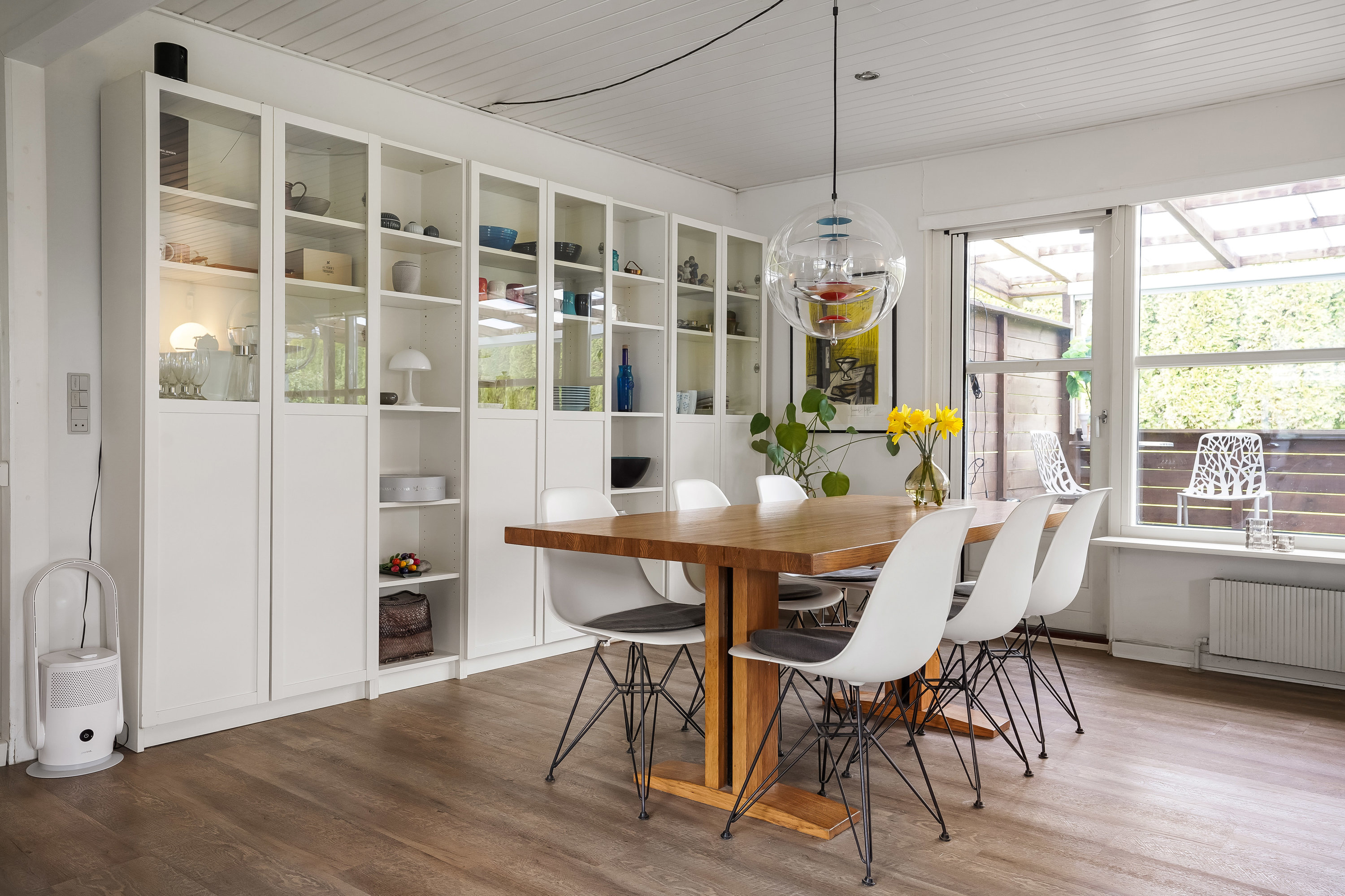 Fremhævet stue billede i fuldskærmstilstand. Billede af Skovvej 14, 5462 Morud