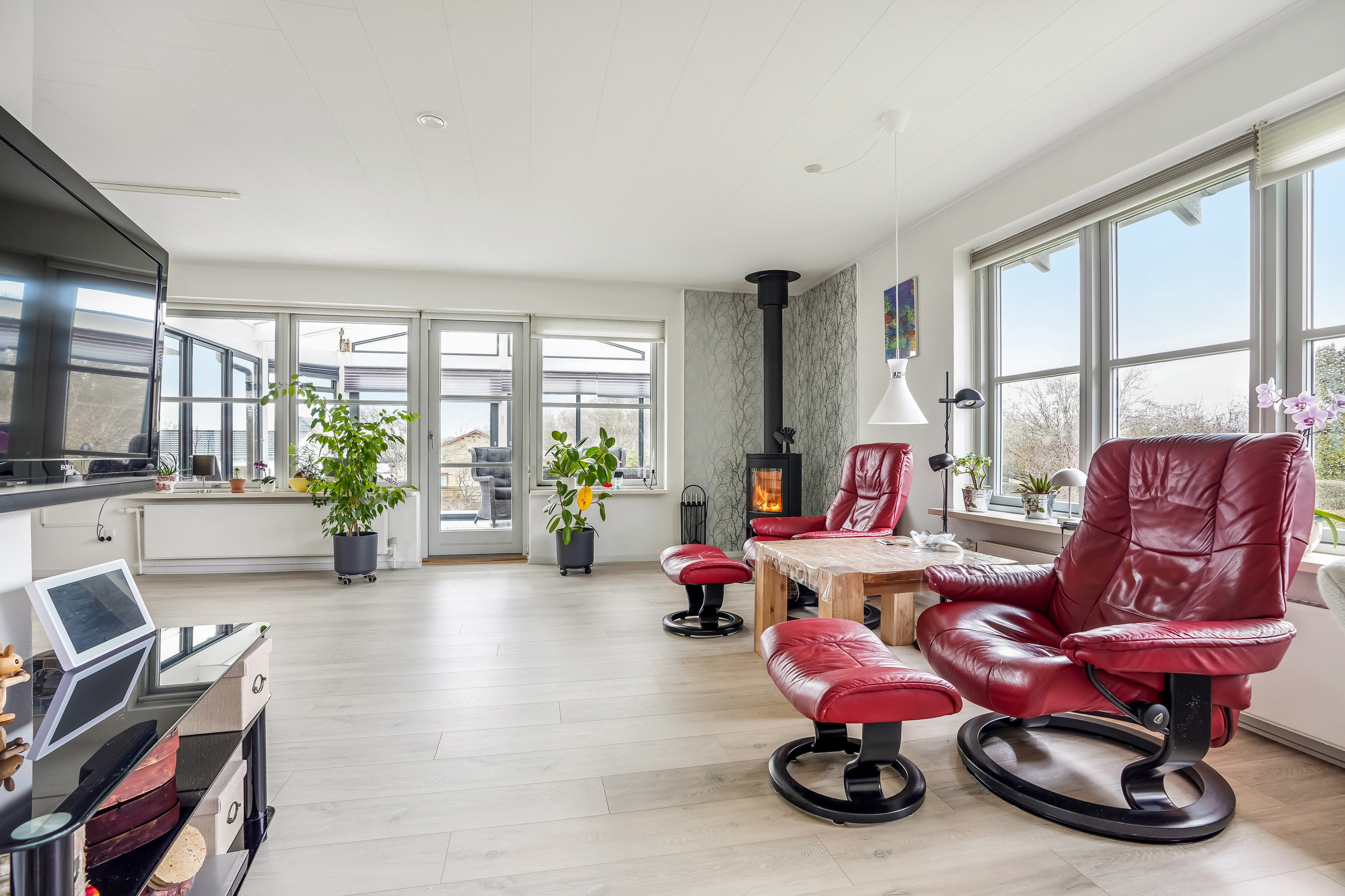 Fremhævet stue billede i fuldskærmstilstand. Billede af Stjernevænget 14, Ejby, 5592 Ejby