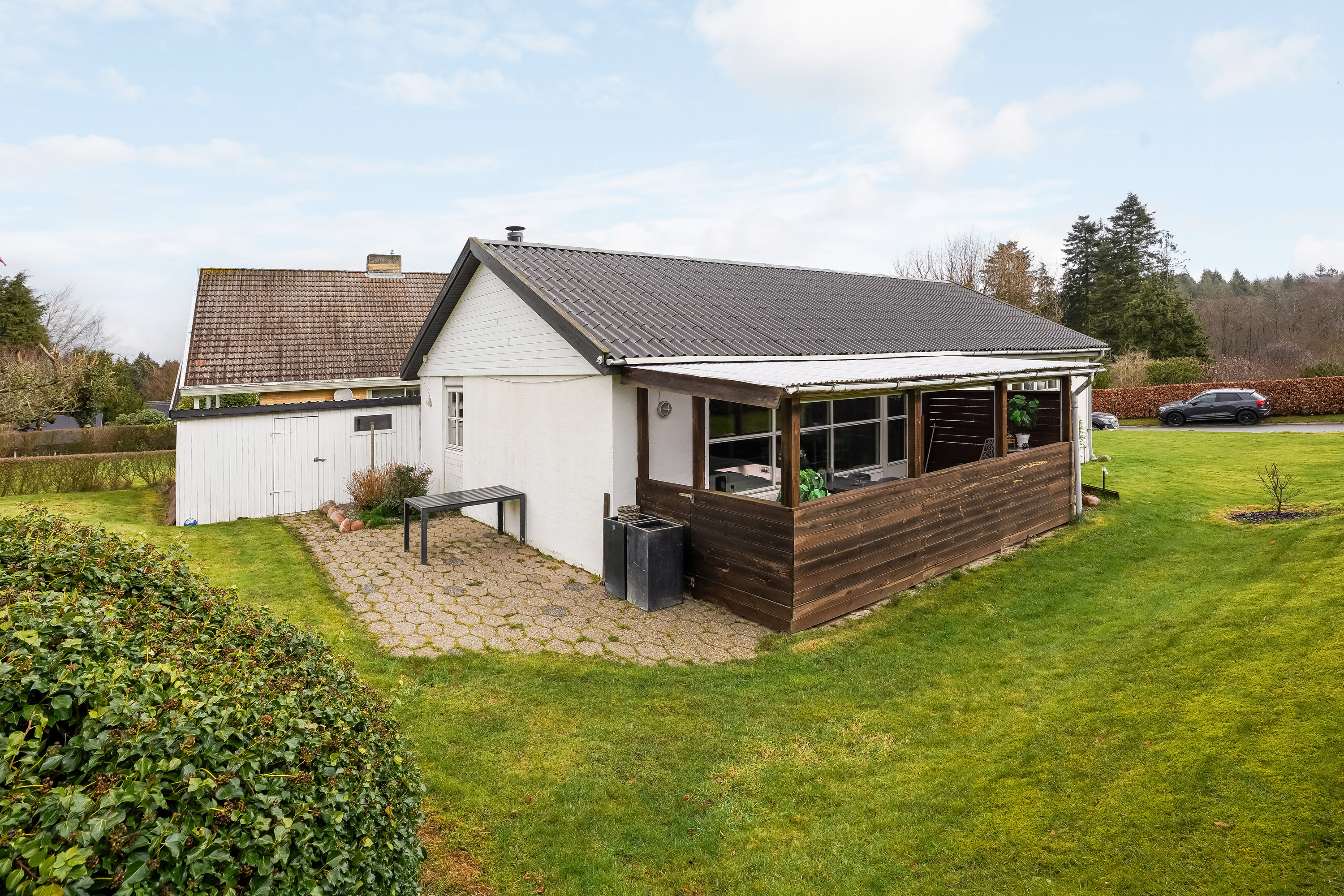 Fremhævet ejendommen billede i fuldskærmstilstand. Billede af Skovvej 14, 5462 Morud