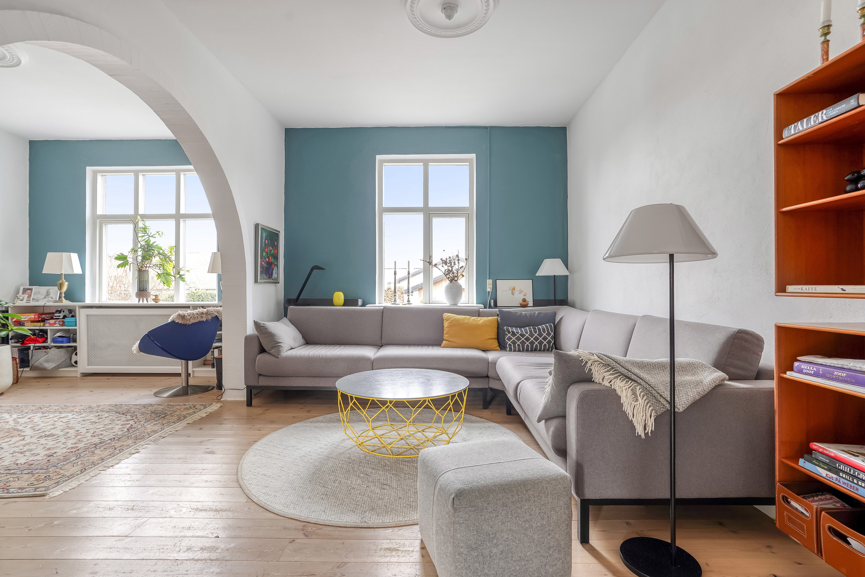 Fremhævet stue billede i fuldskærmstilstand. Billede af Kastanievej 12, st.., 5230 Odense M