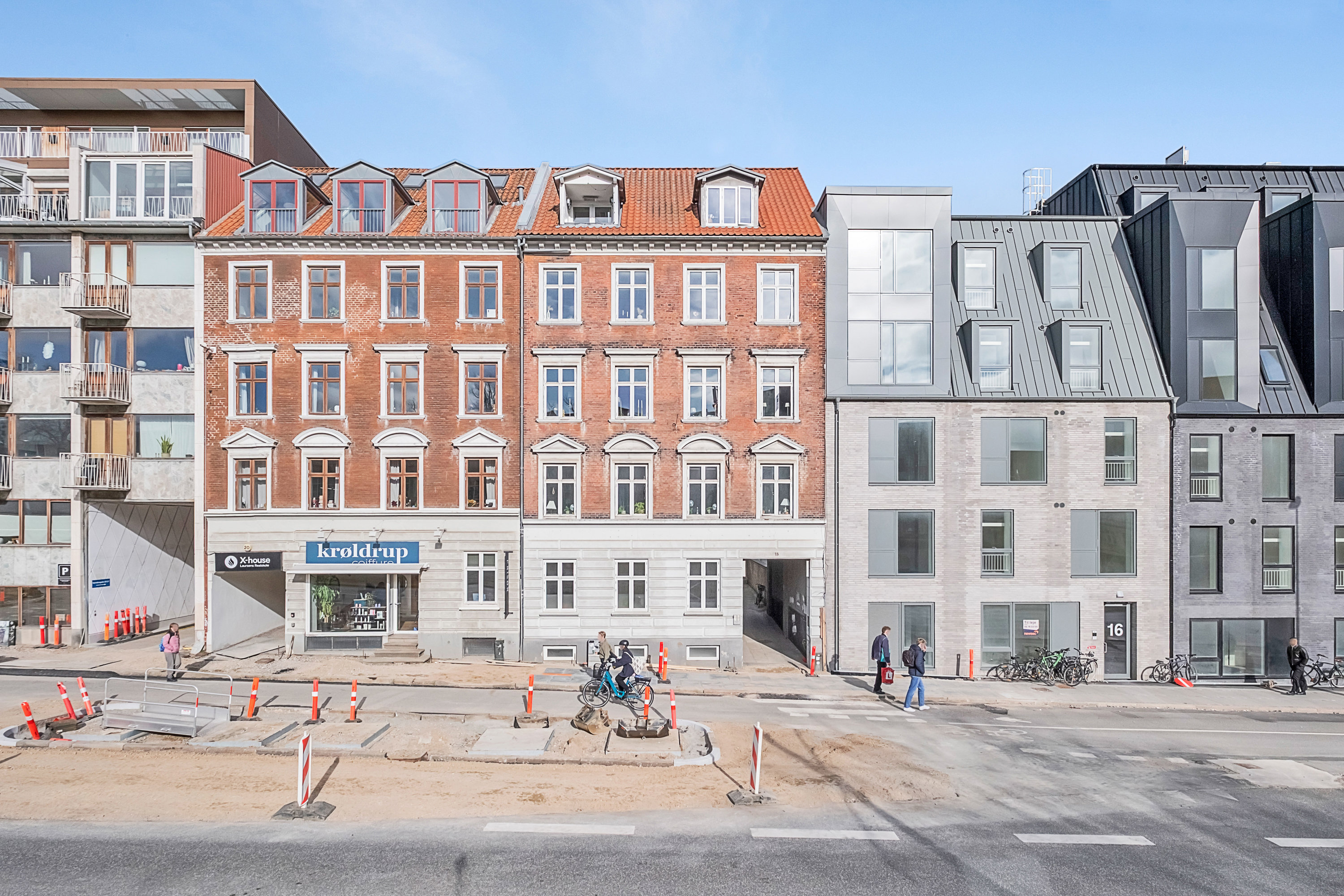 Fremhævet facade billede i fuldskærmstilstand. Billede af Nørrebrogade 18, st.., 8000 Aarhus C