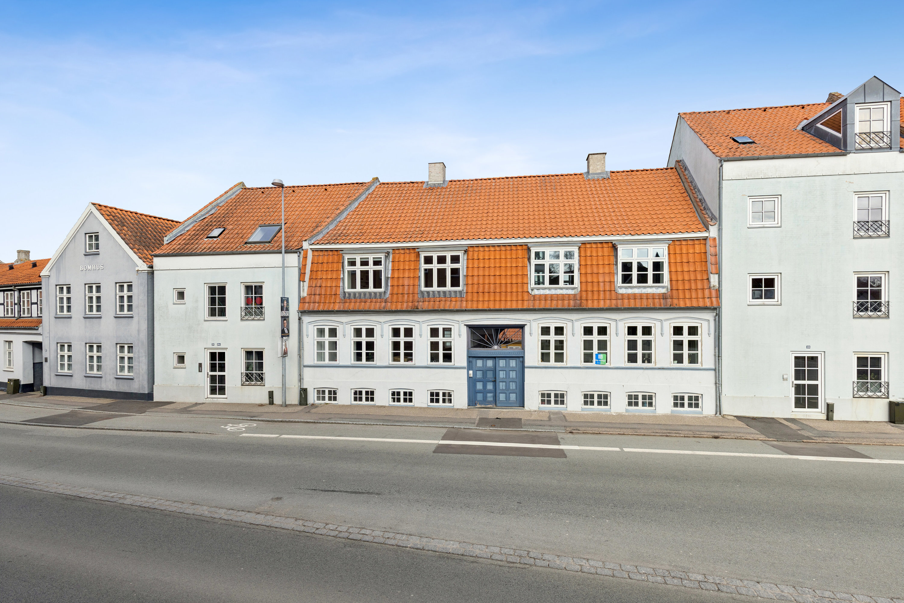 Fremhævet set fra haven billede i fuldskærmstilstand. Billede af Smedegade 31A, st.. th., 4200 Slagelse