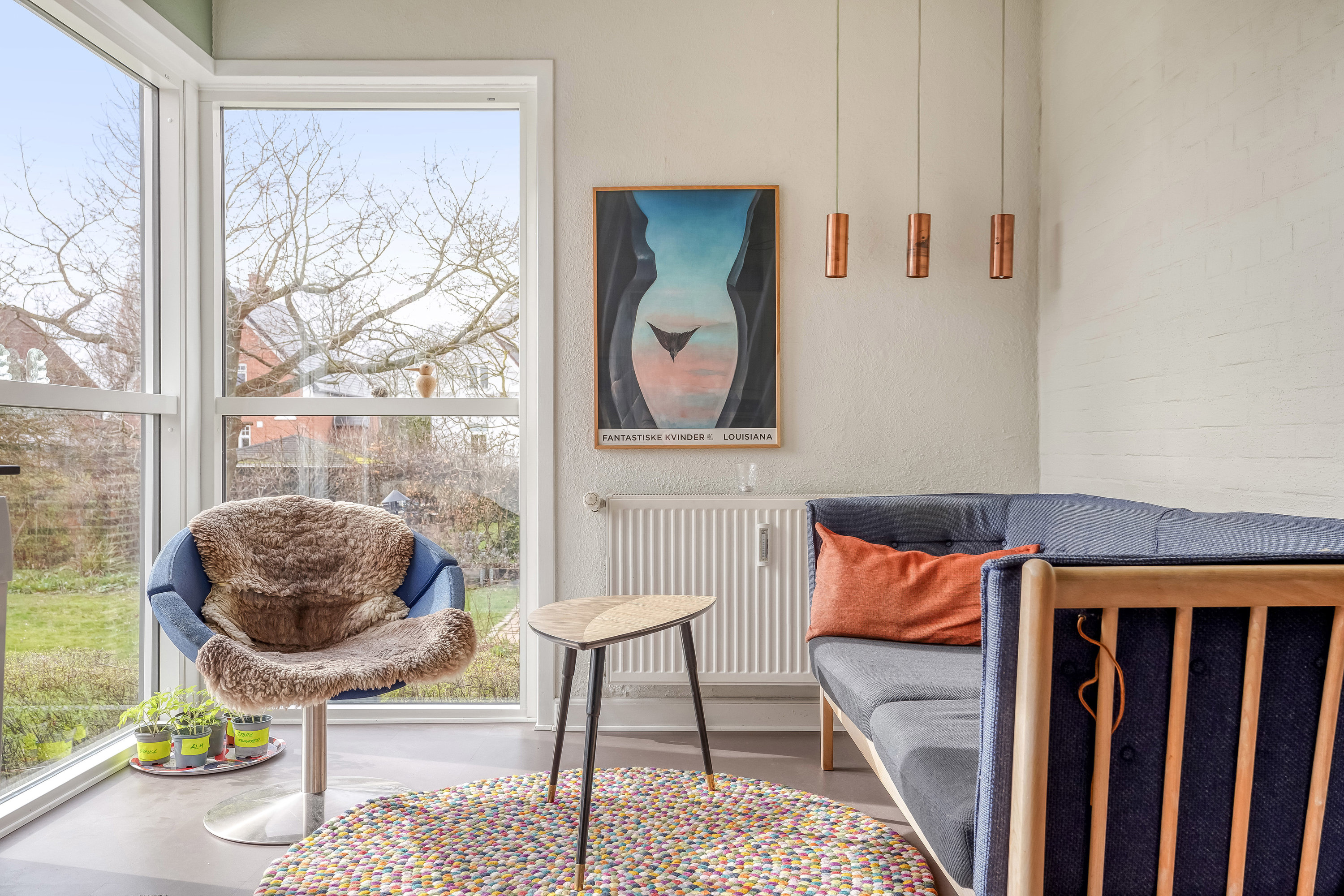 Fremhævet stue billede i fuldskærmstilstand. Billede af Kastanievej 12, st.., 5230 Odense M