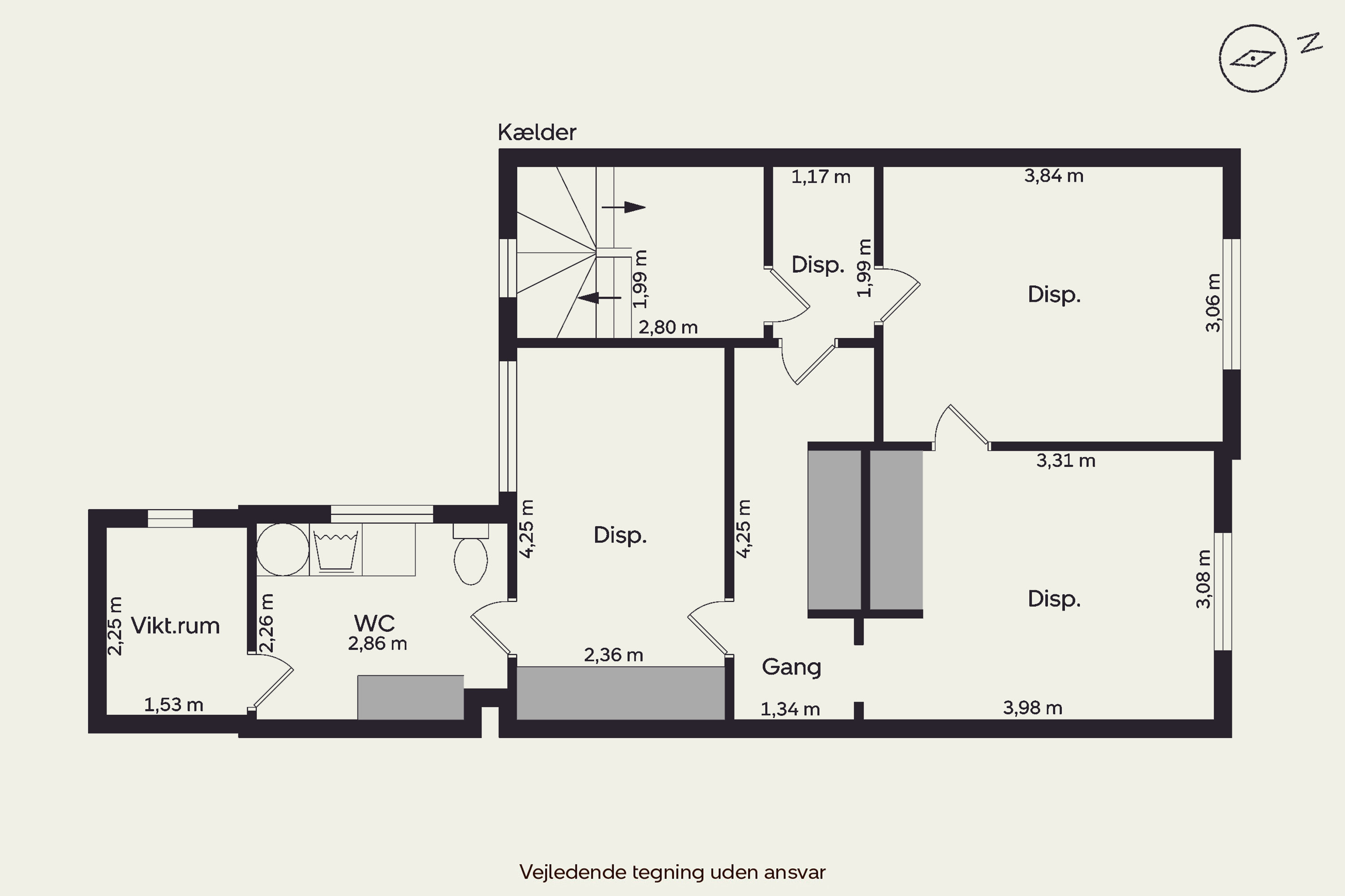 Plantegninger billede af Kastanievej 12, st.., 5230 Odense M