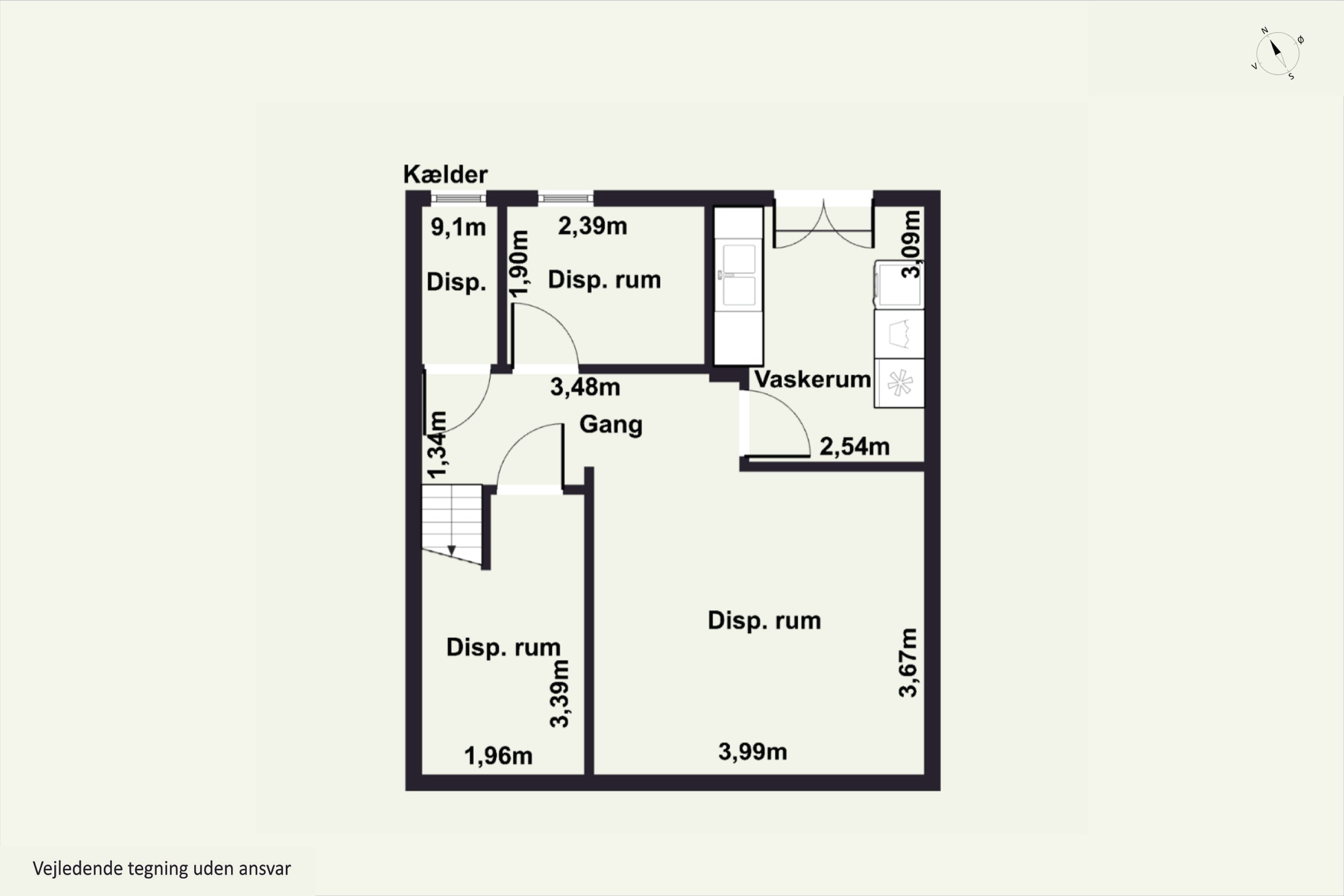 Plantegninger billede af Hasselvangen 15, Nakkehoved, 3250 Gilleleje