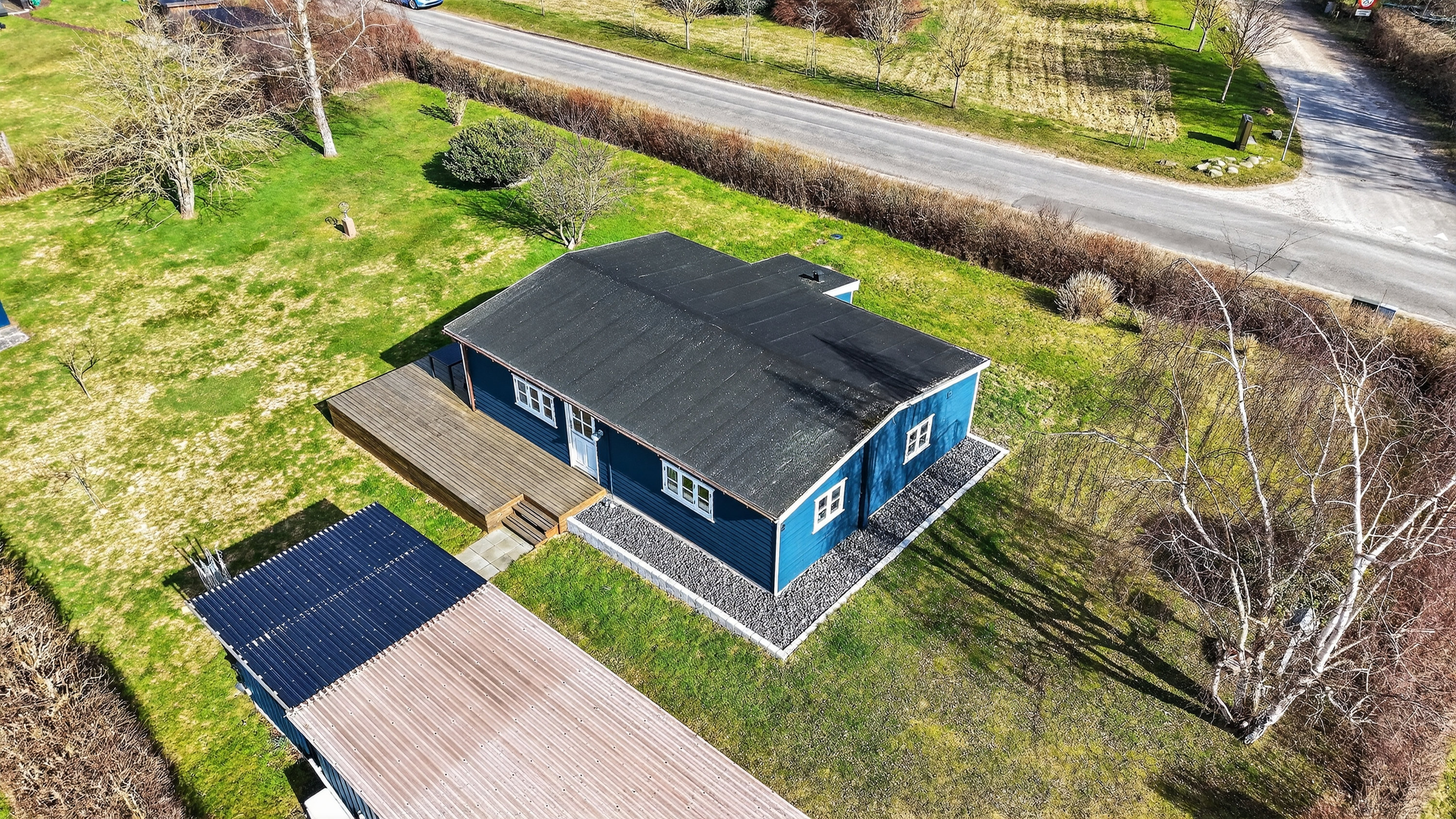 Fremhævet luftfoto billede i fuldskærmstilstand. Billede af Sønderdalen 2, Nyrup, 4500 Nykøbing Sj