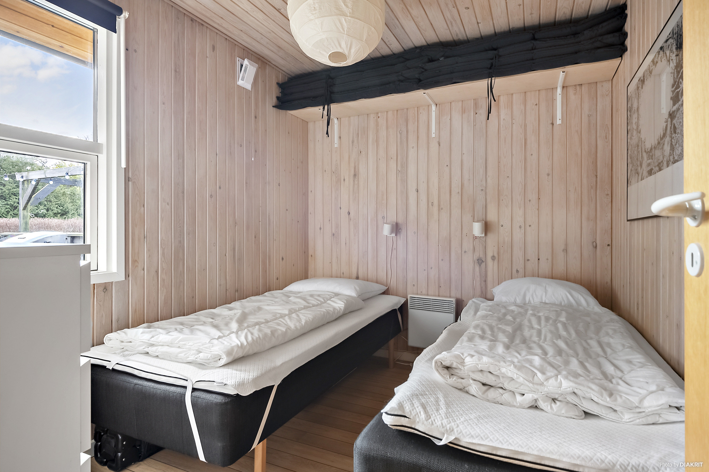 Fremhævet soveværelse billede i fuldskærmstilstand. Billede af Strandagervej 1, Dyngby Strand, 8300 Odder