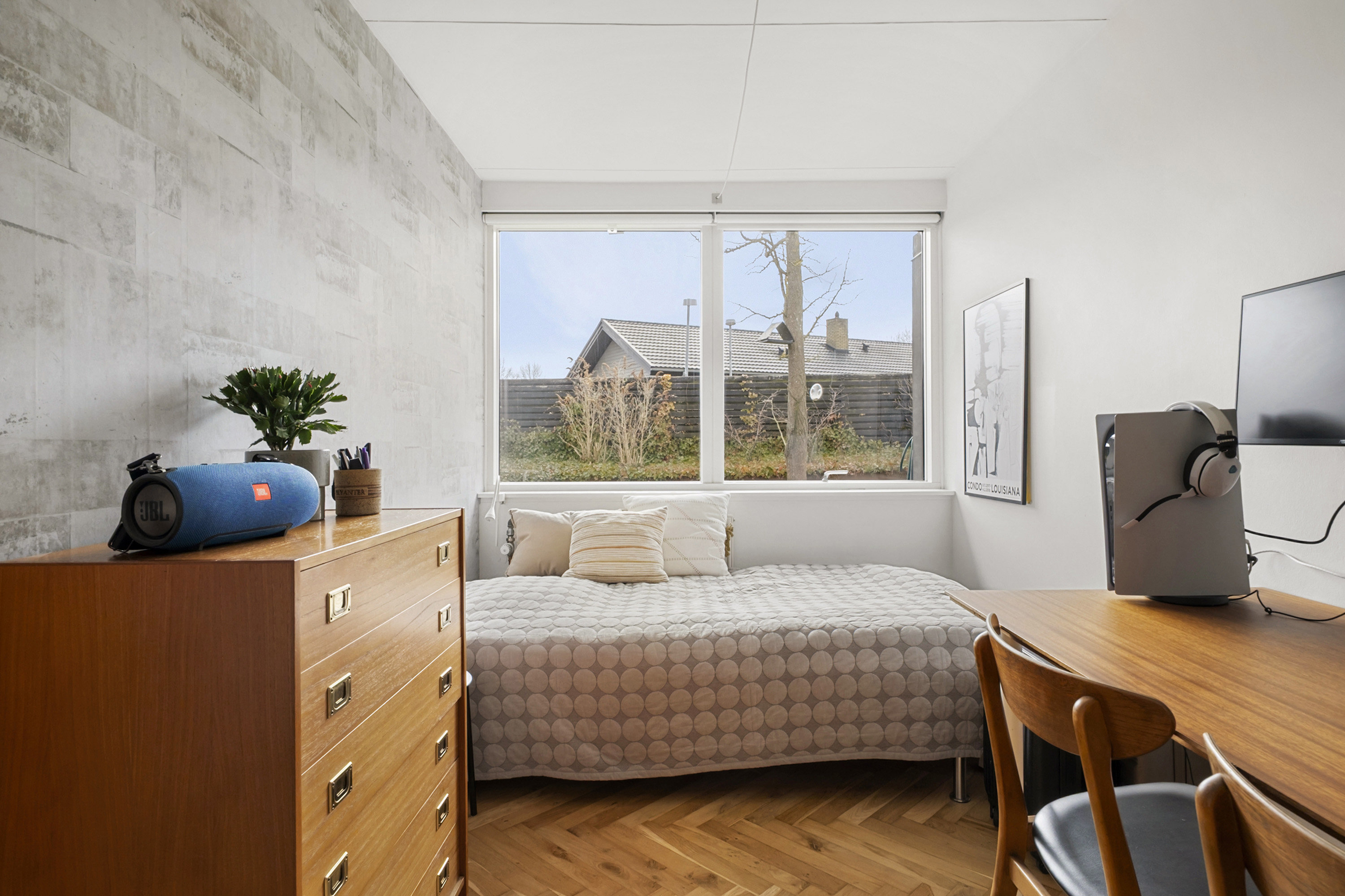 Fremhævet soveværelse billede i fuldskærmstilstand. Billede af Callunavej 17, 3450 Allerød