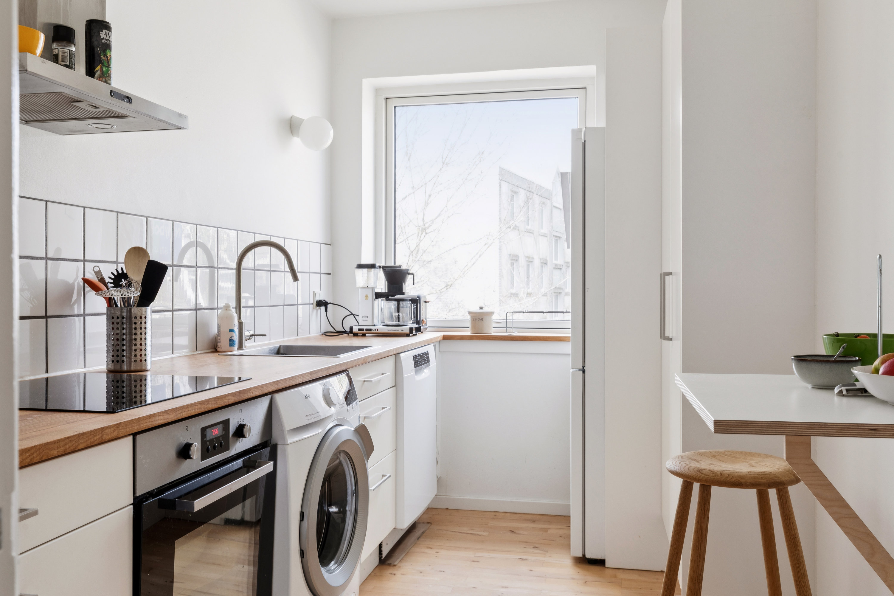 Fremhævet køkken billede i fuldskærmstilstand. Billede af Roskildevænget 61, 2. tv., 4000 Roskilde