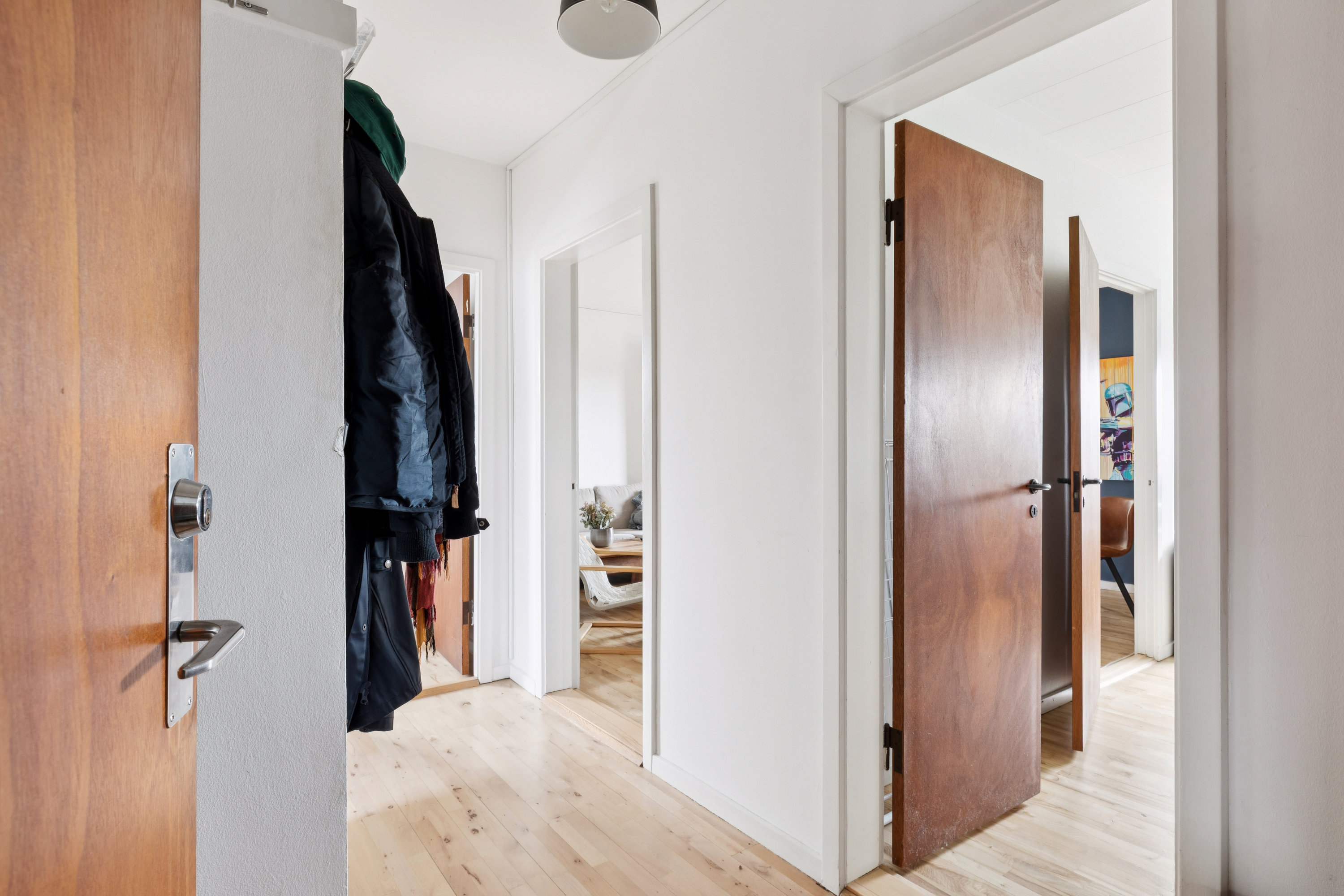 Fremhævet gang billede i fuldskærmstilstand. Billede af Roskildevænget 61, 2. tv., 4000 Roskilde