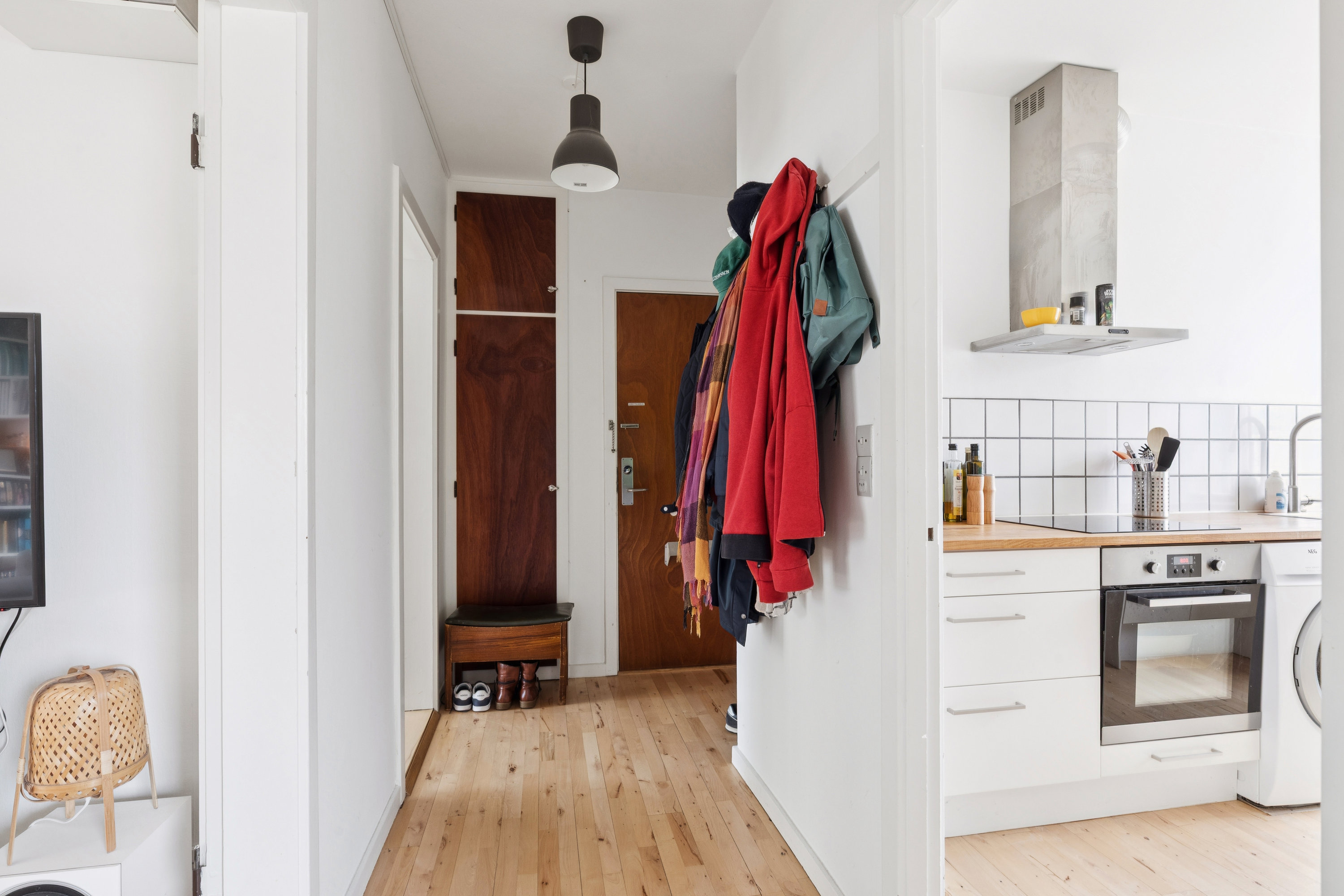 Fremhævet gang billede i fuldskærmstilstand. Billede af Roskildevænget 61, 2. tv., 4000 Roskilde