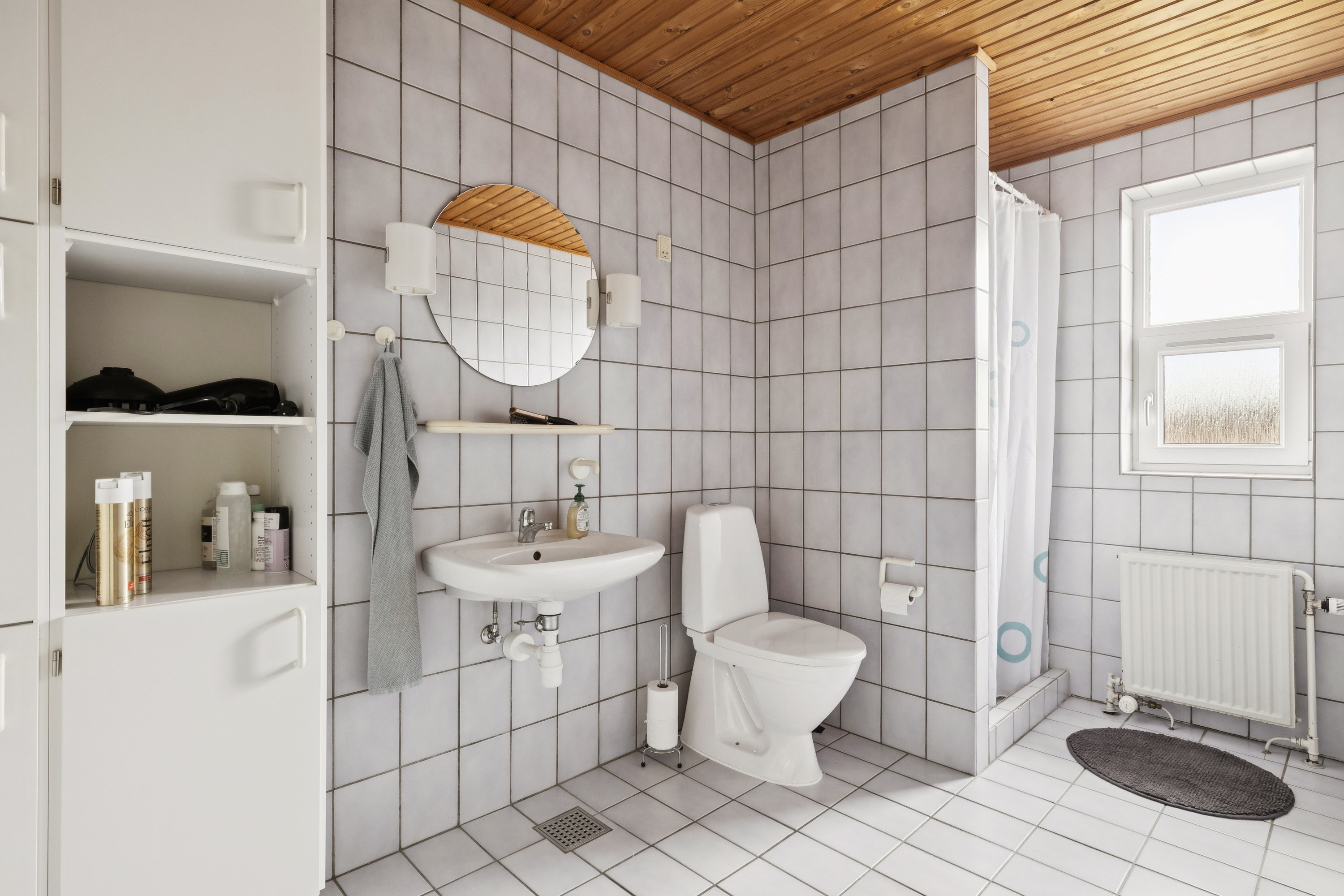 Fremhævet badeværelse billede i fuldskærmstilstand. Billede af Fjordparken 53, 9500 Hobro