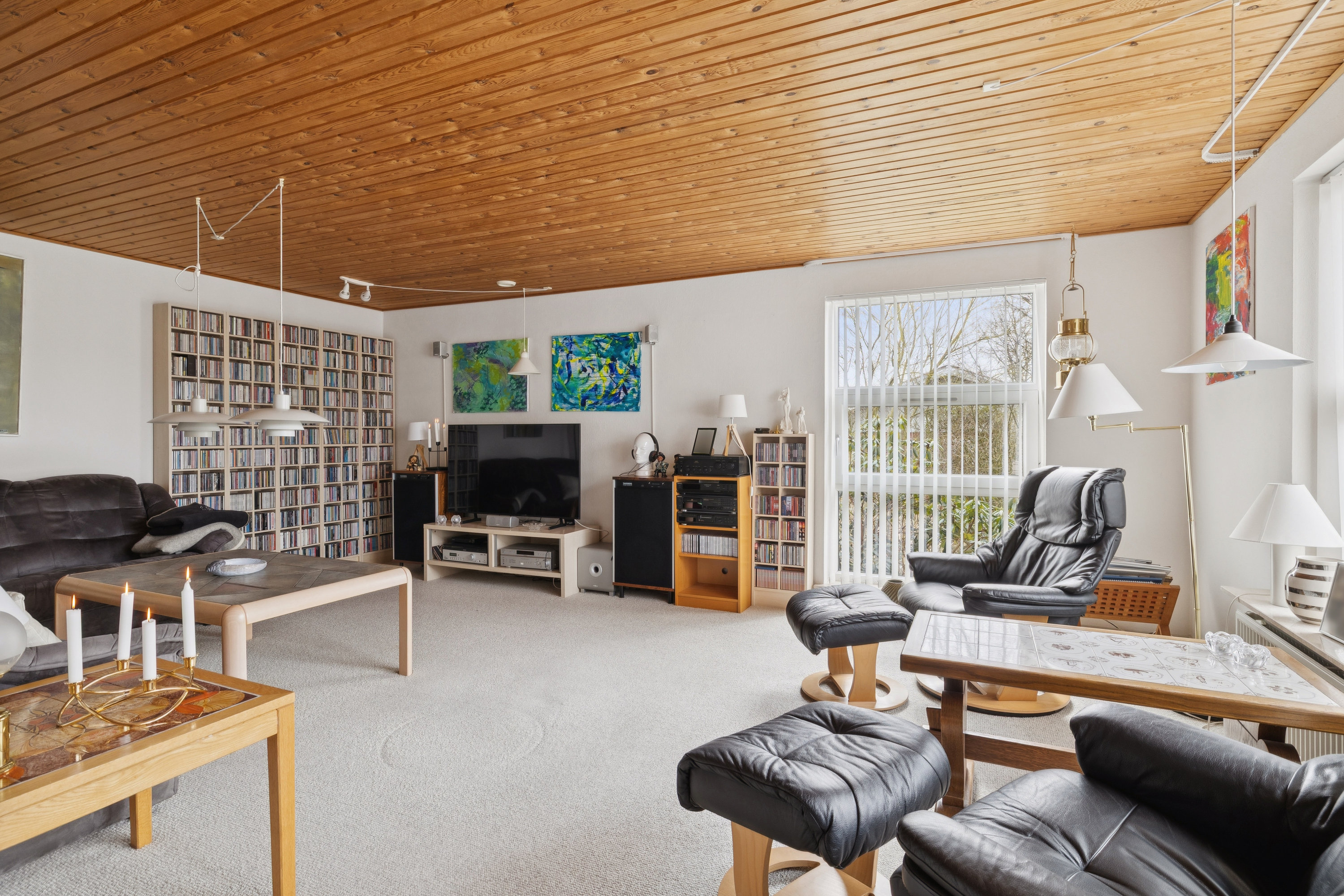 Fremhævet stue billede i fuldskærmstilstand. Billede af Fjordparken 53, 9500 Hobro