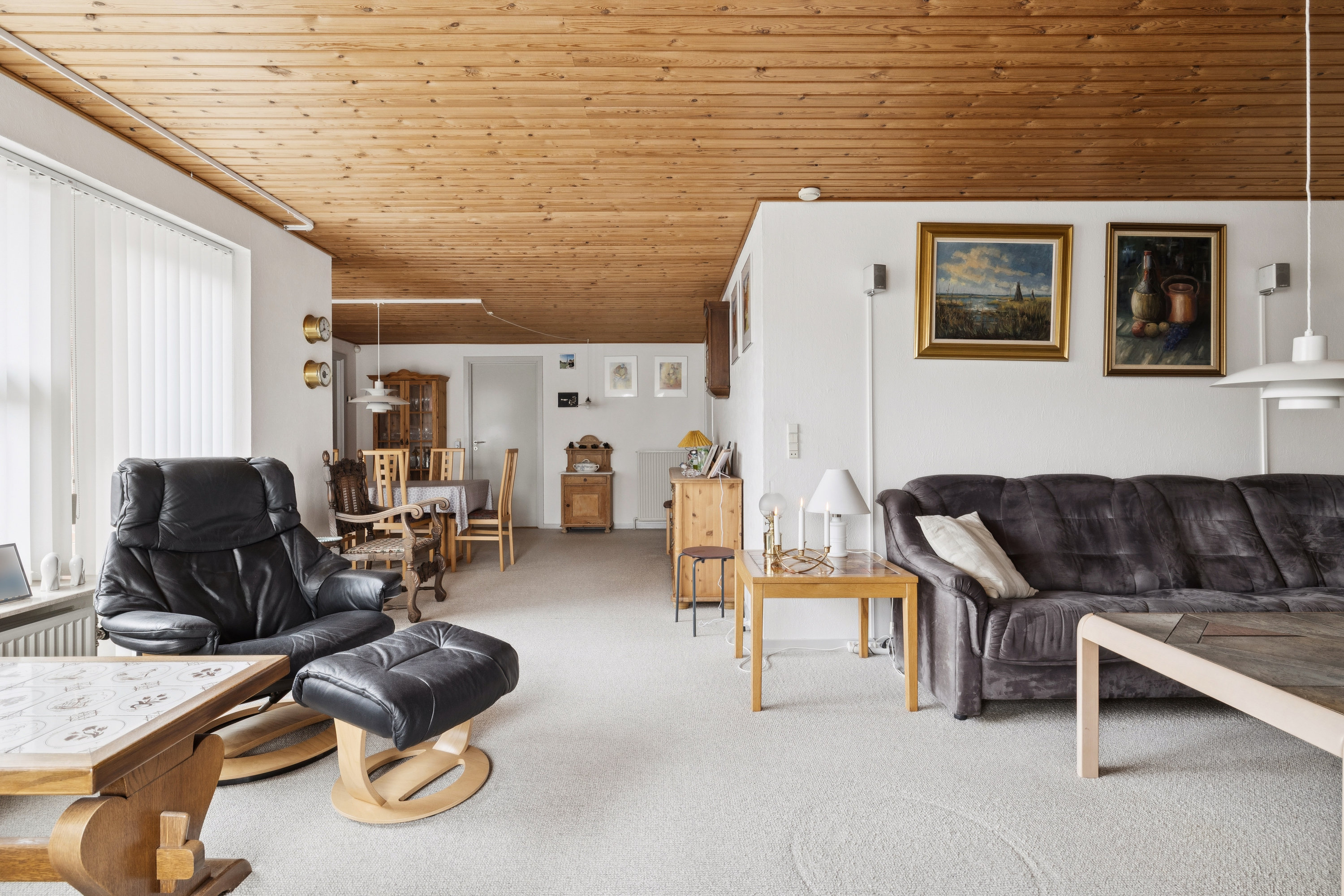 Fremhævet stue billede i fuldskærmstilstand. Billede af Fjordparken 53, 9500 Hobro