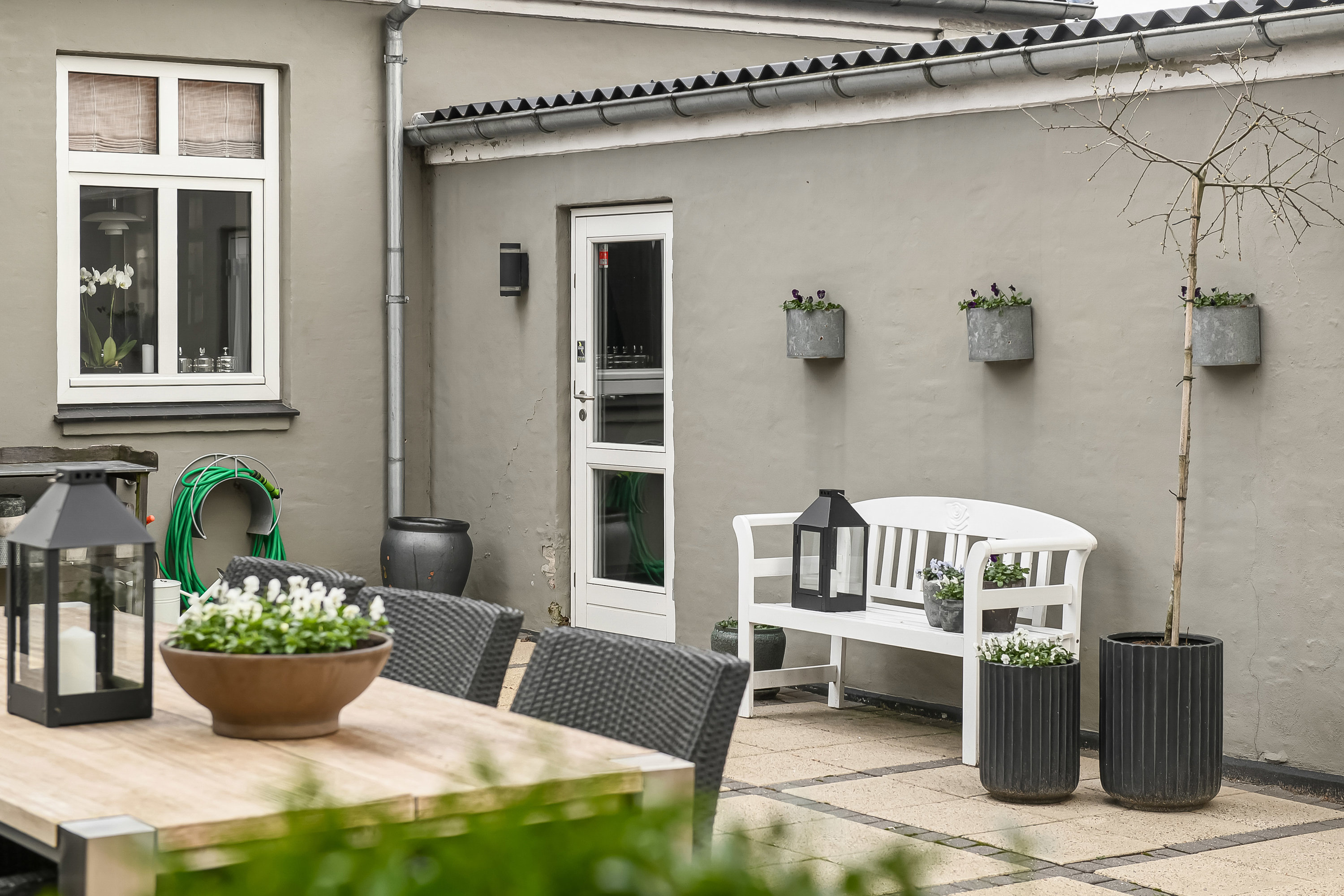 Fremhævet terrasse billede i fuldskærmstilstand. Billede af Banegårdsvej 30, 7200 Grindsted