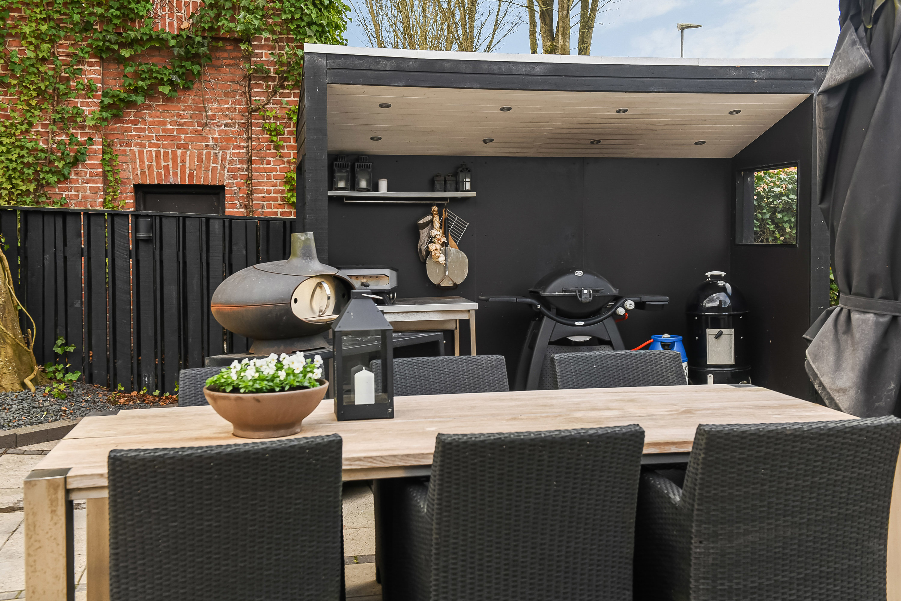 Fremhævet terrasse billede i fuldskærmstilstand. Billede af Banegårdsvej 30, 7200 Grindsted