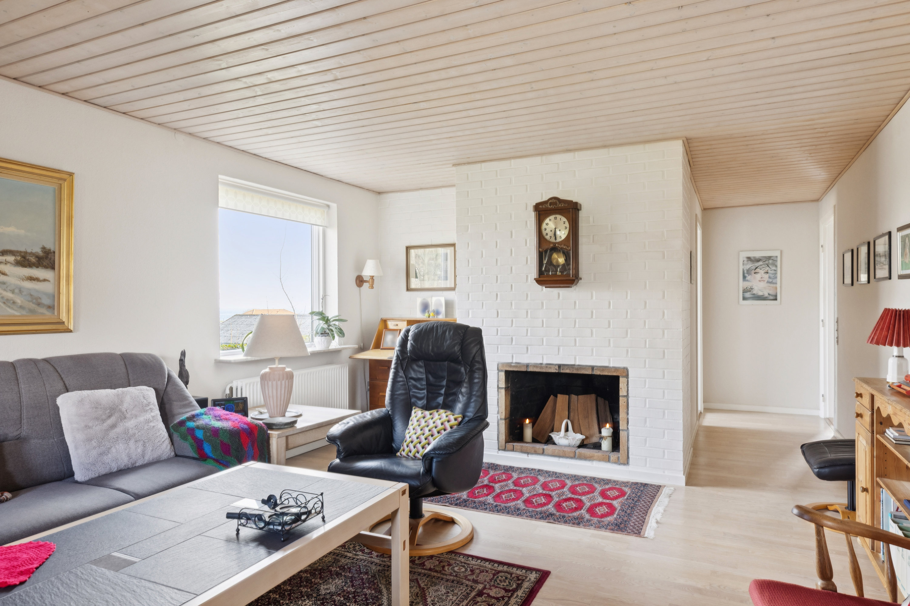 Fremhævet stue billede i fuldskærmstilstand. Billede af Lillehave 8, Fynshav, 6440 Augustenborg