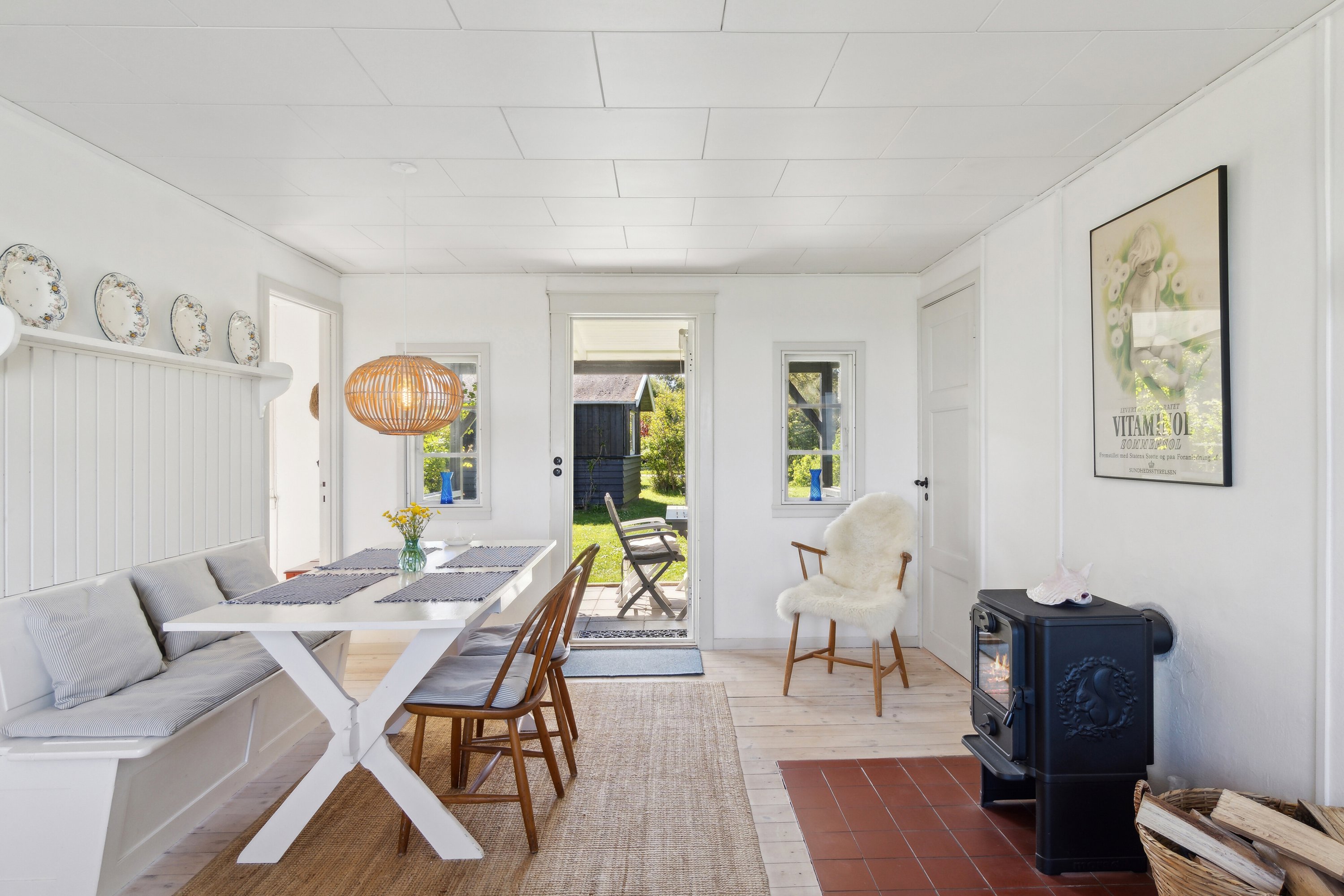 Fremhævet spisestue billede i fuldskærmstilstand. Billede af Leck Fischersvej 6, Kikhavn, 3390 Hundested