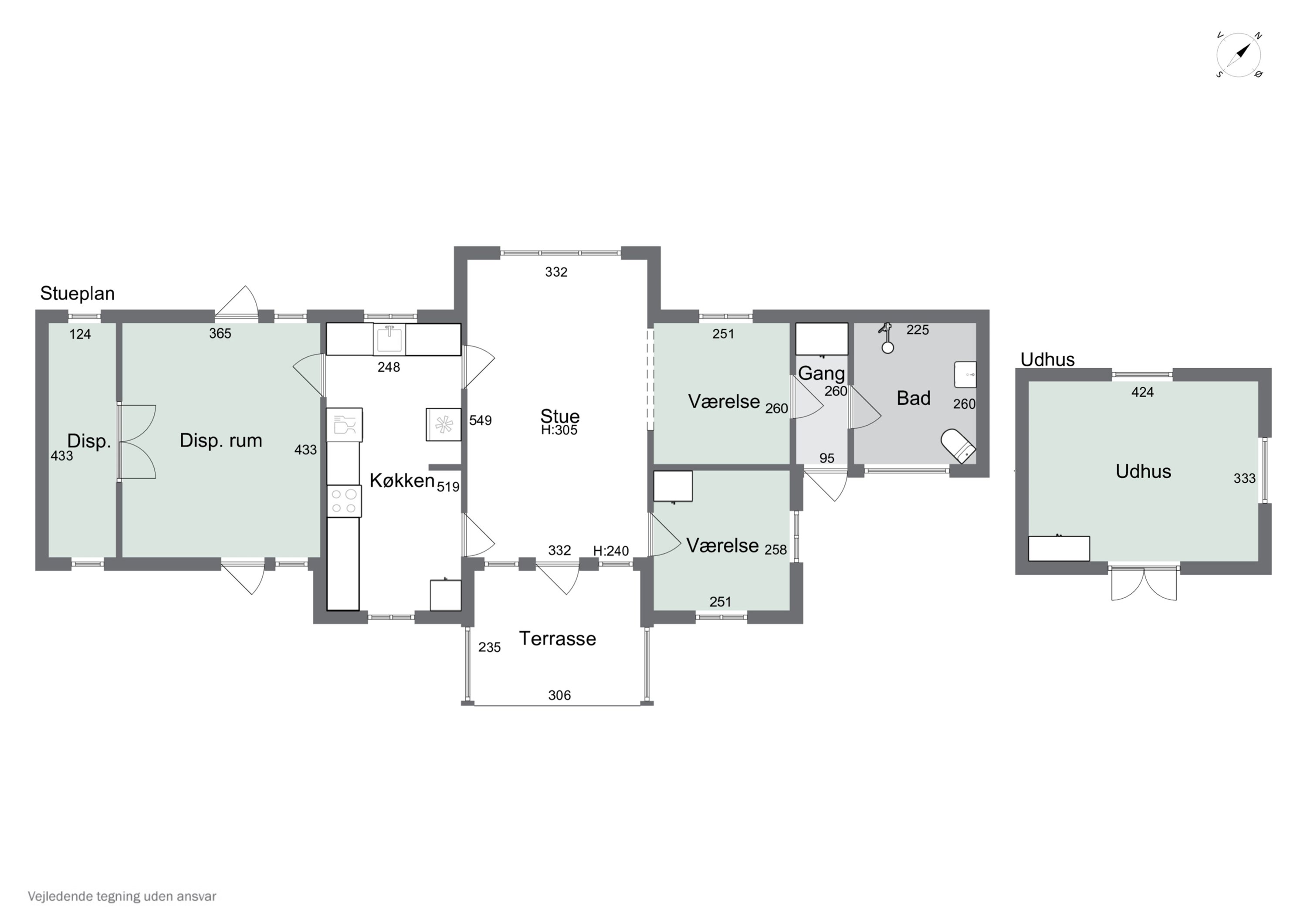 Plantegninger billede af Leck Fischersvej 6, Kikhavn, 3390 Hundested