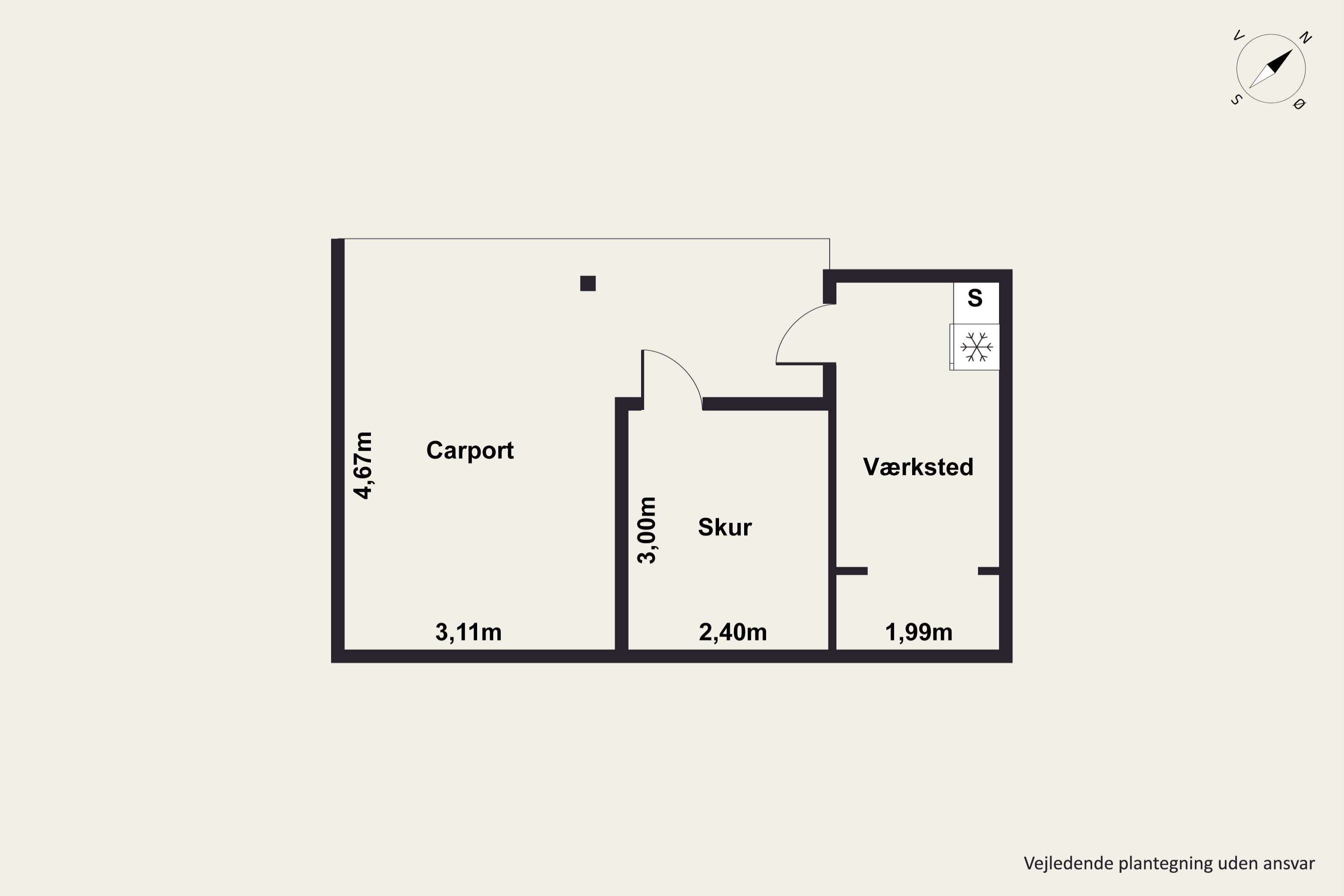 Plantegninger billede af Præstevej 1E, Benløse, 4100 Ringsted