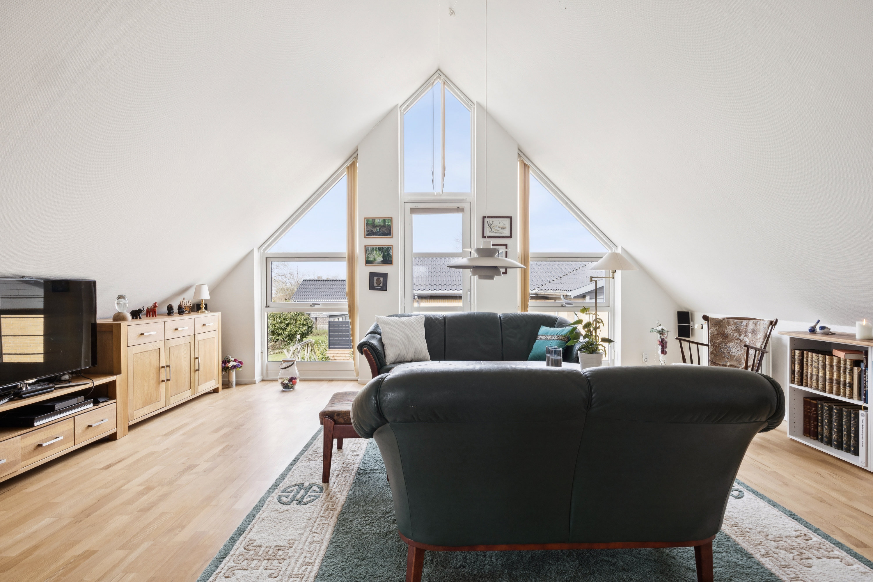 Fremhævet stue billede i fuldskærmstilstand. Billede af Præstevej 1E, Benløse, 4100 Ringsted