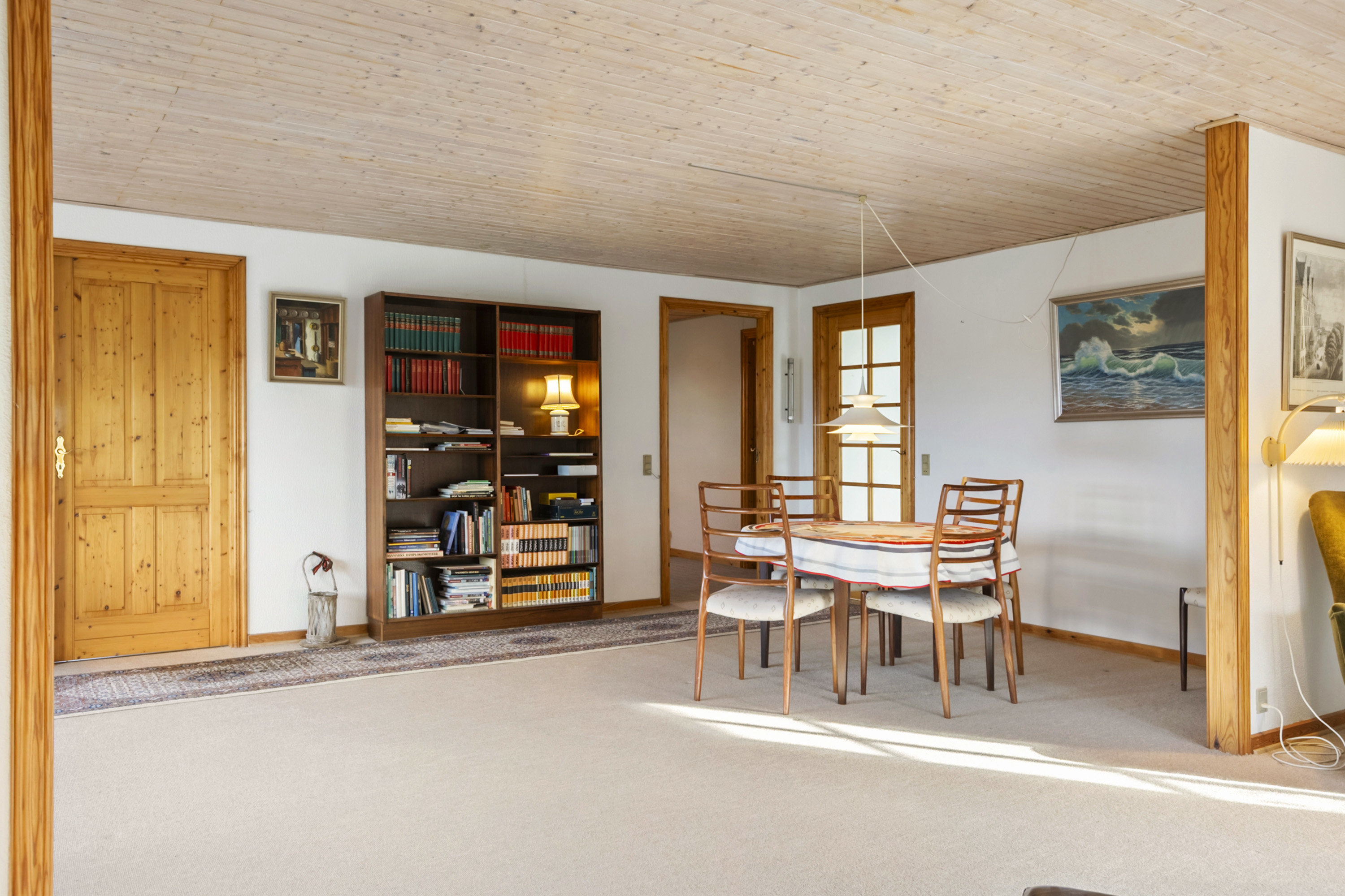 Fremhævet spisestue billede i fuldskærmstilstand. Billede af Frueløkke 185, 6200 Aabenraa