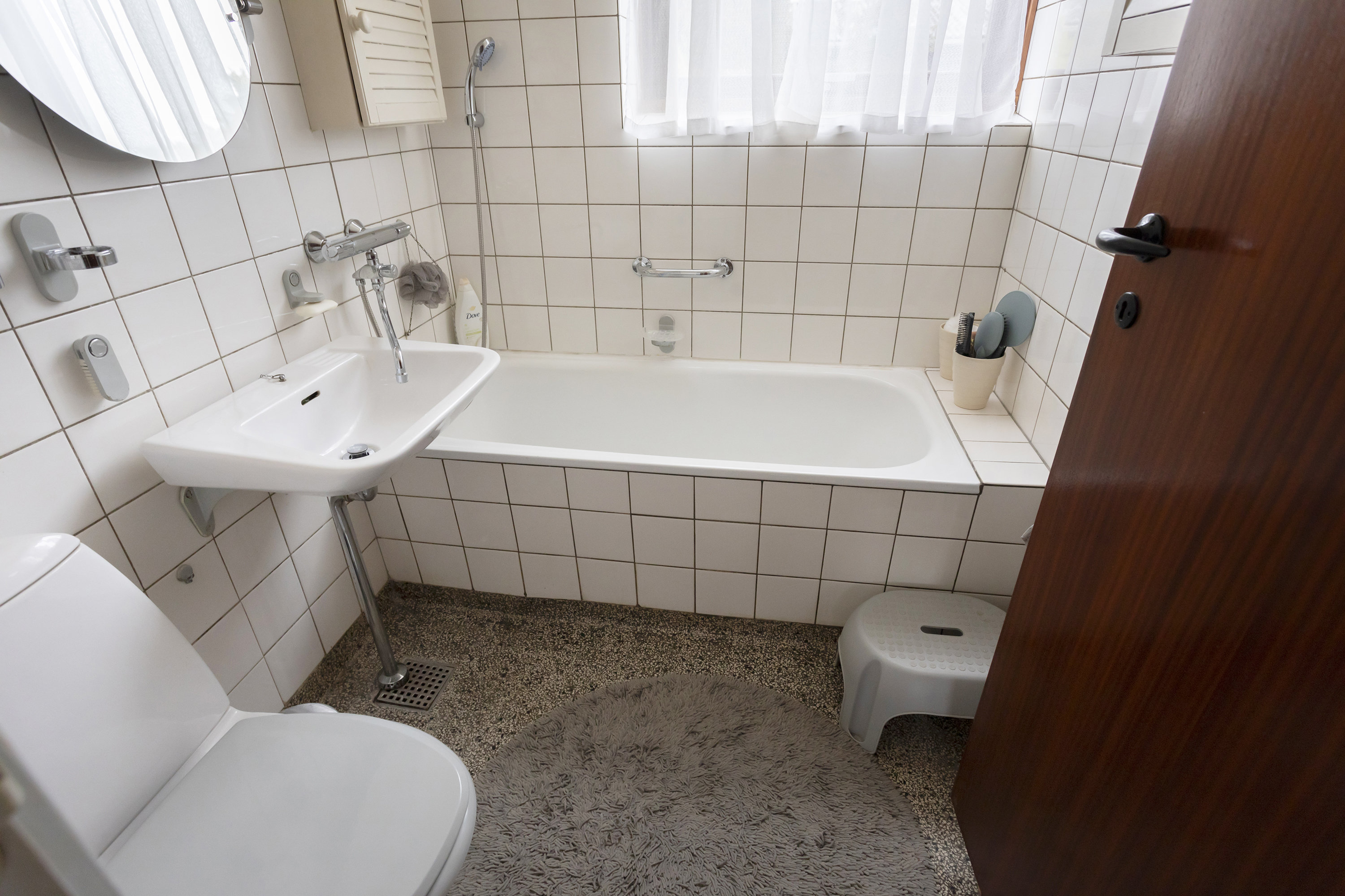 Fremhævet badeværelse billede i fuldskærmstilstand. Billede af Nederbyvej 29, 2740 Skovlunde