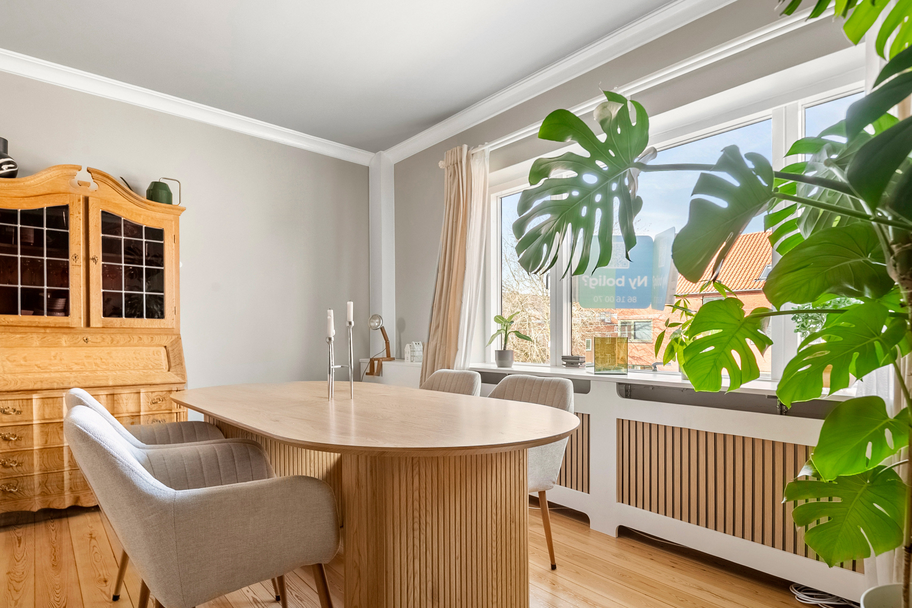 Fremhævet spisestue billede i fuldskærmstilstand. Billede af Langelandsgade 214, 2. tv., 8200 Aarhus N