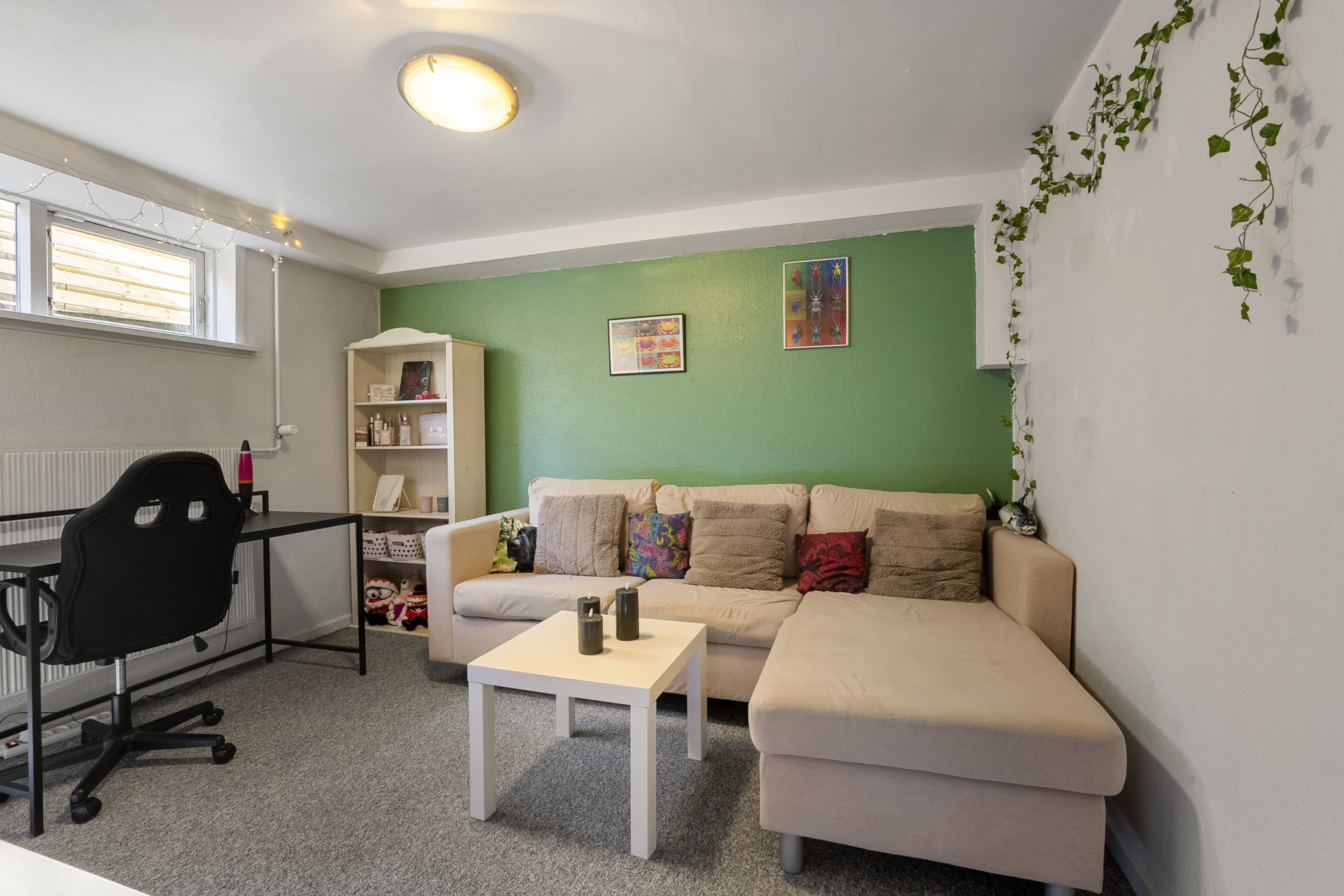 Fremhævet stue billede i fuldskærmstilstand. Billede af Tulipanvej 4, 6000 Kolding