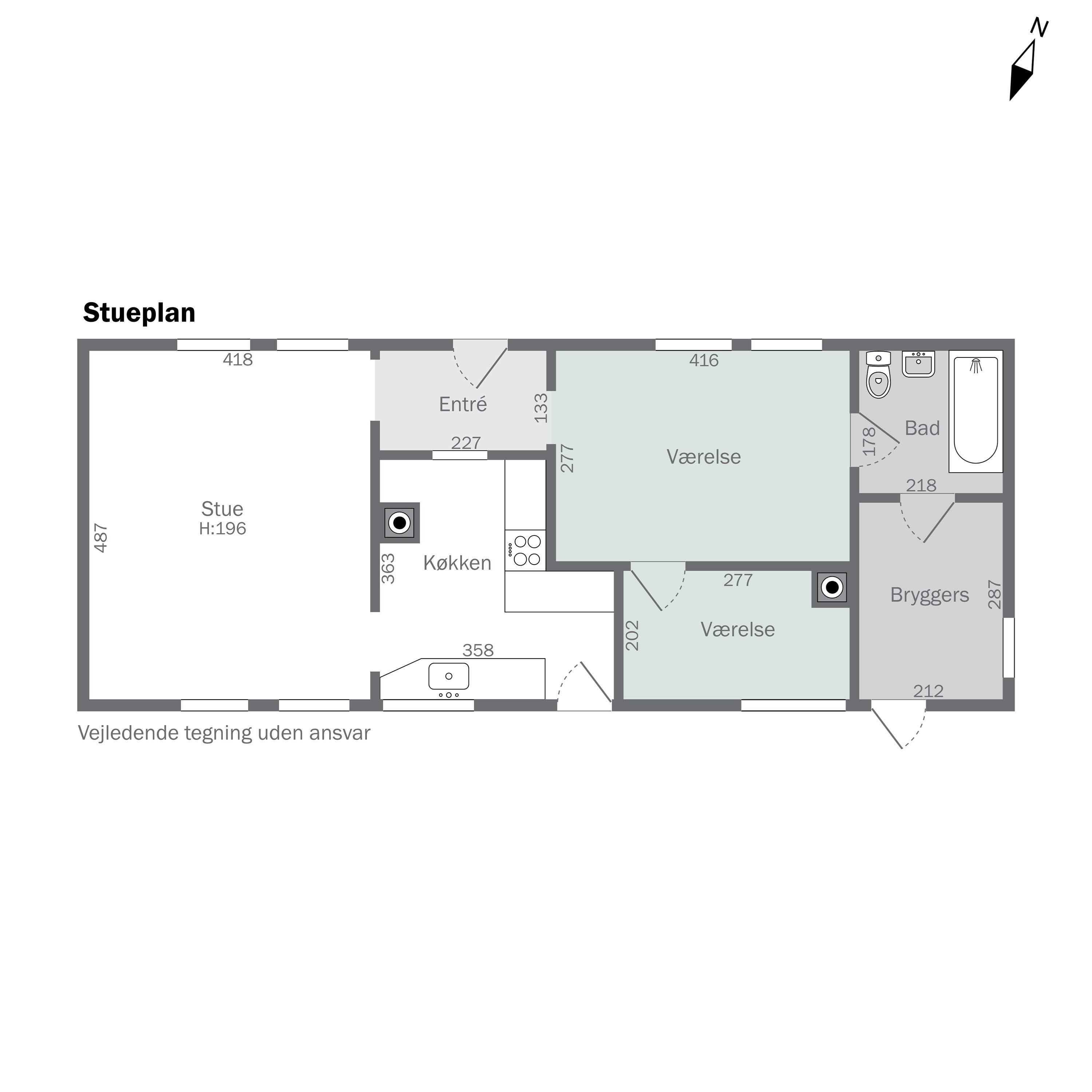 Plantegninger billede af Smedestræde 3B, Skibinge, 4720 Præstø