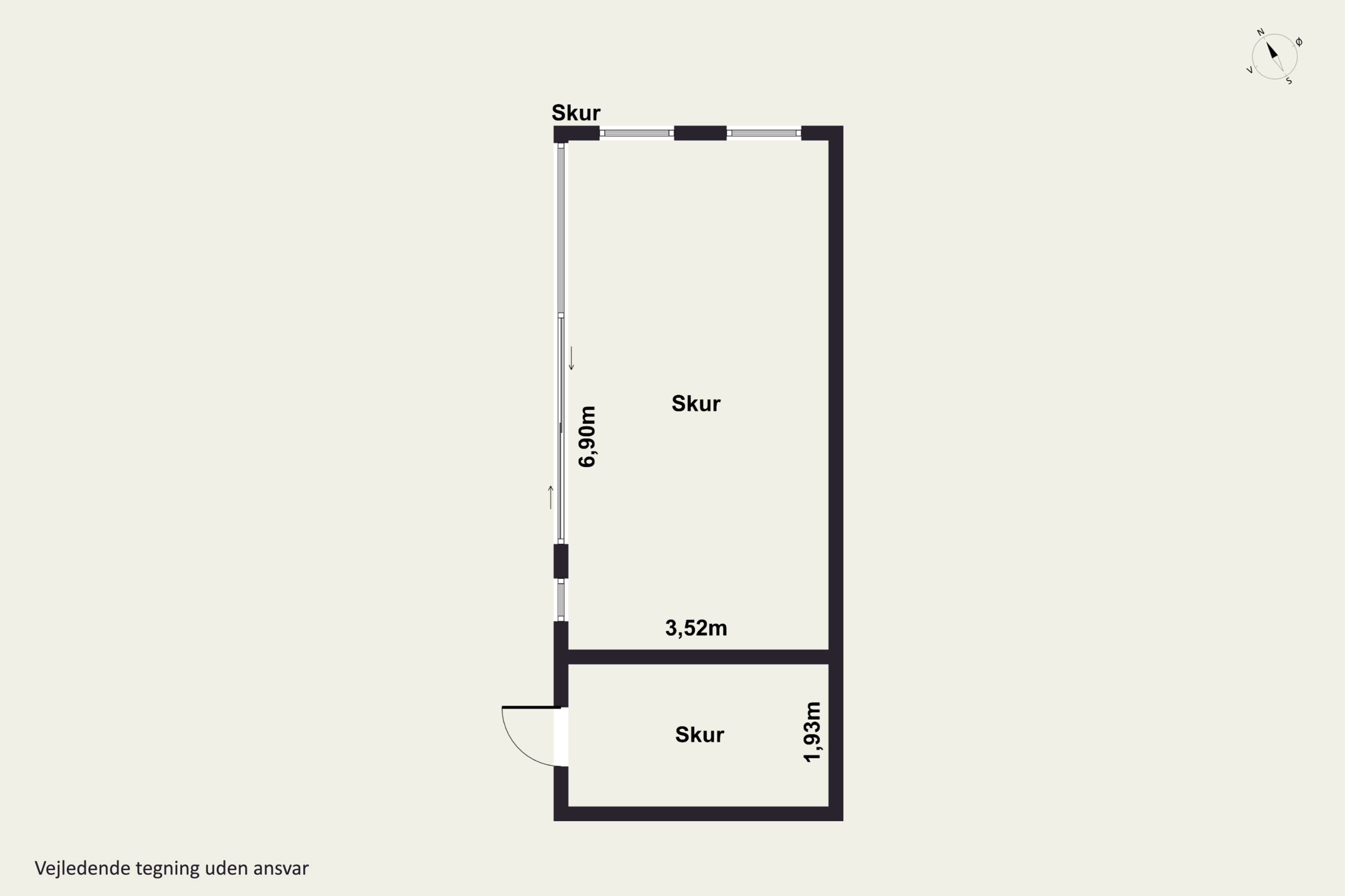 Plantegninger billede af Møllegade 66, 7430 Ikast