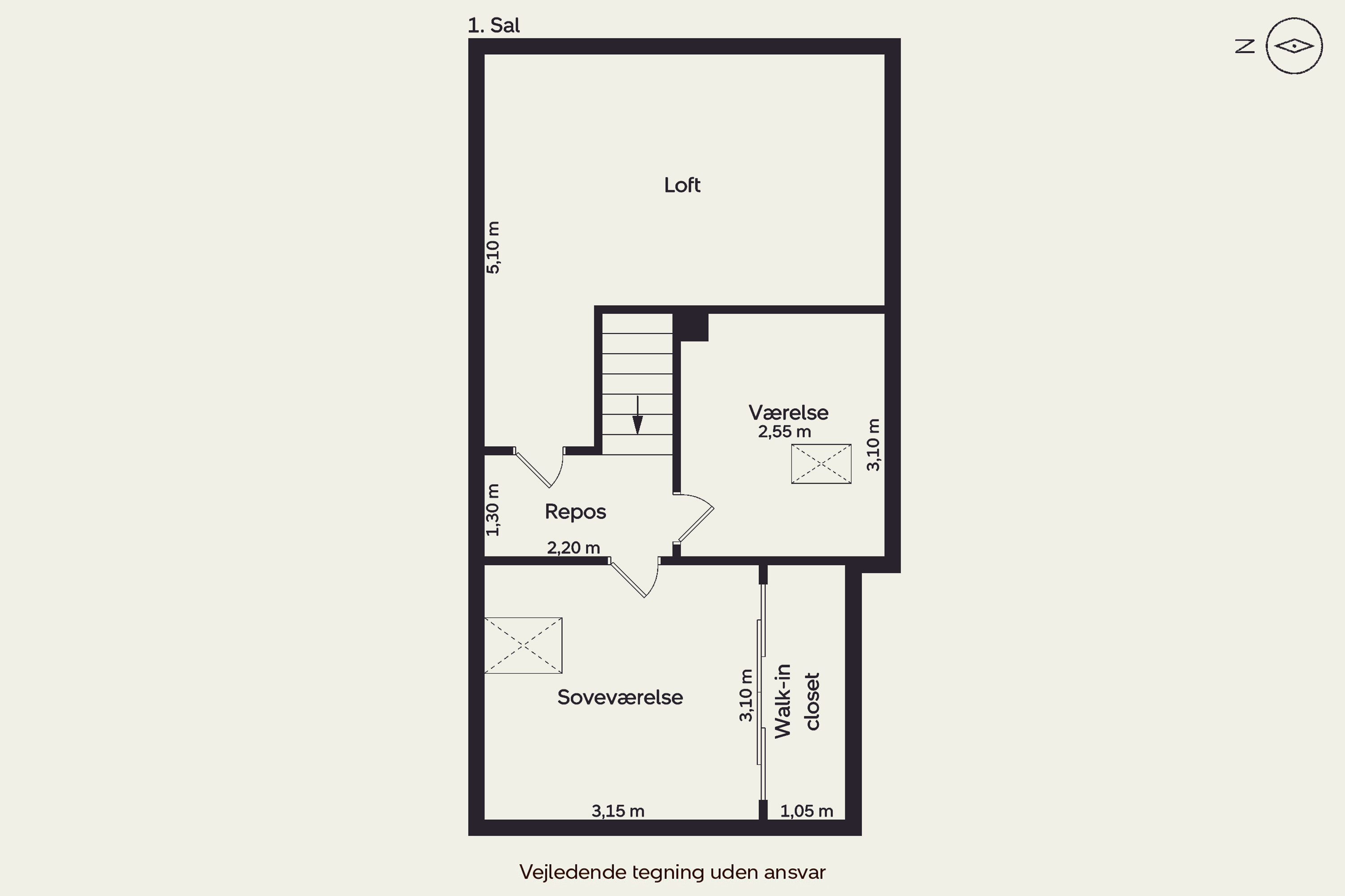Plantegninger billede af Ribegade 59, 6700 Esbjerg