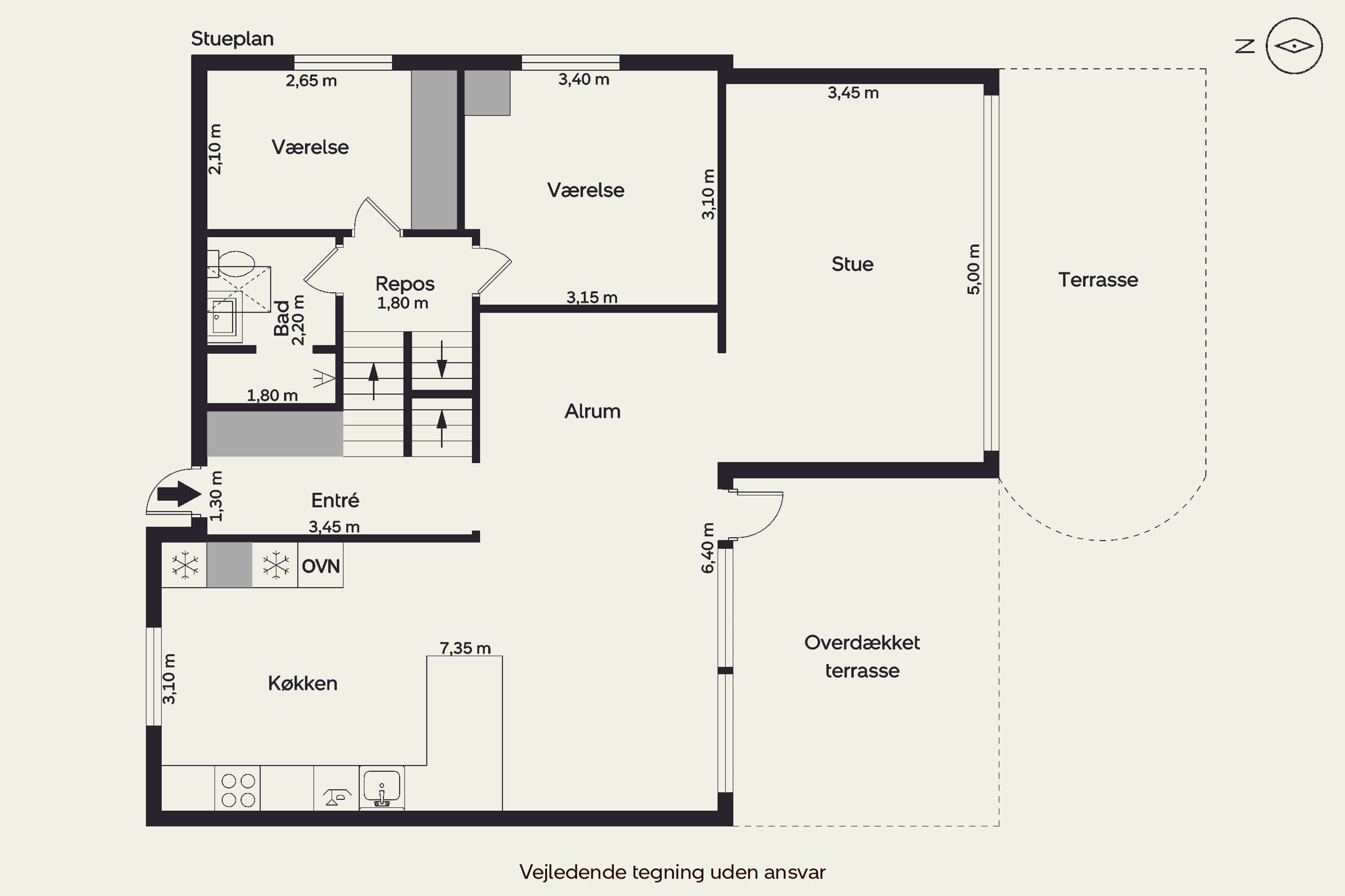 Plantegninger billede af Ribegade 59, 6700 Esbjerg