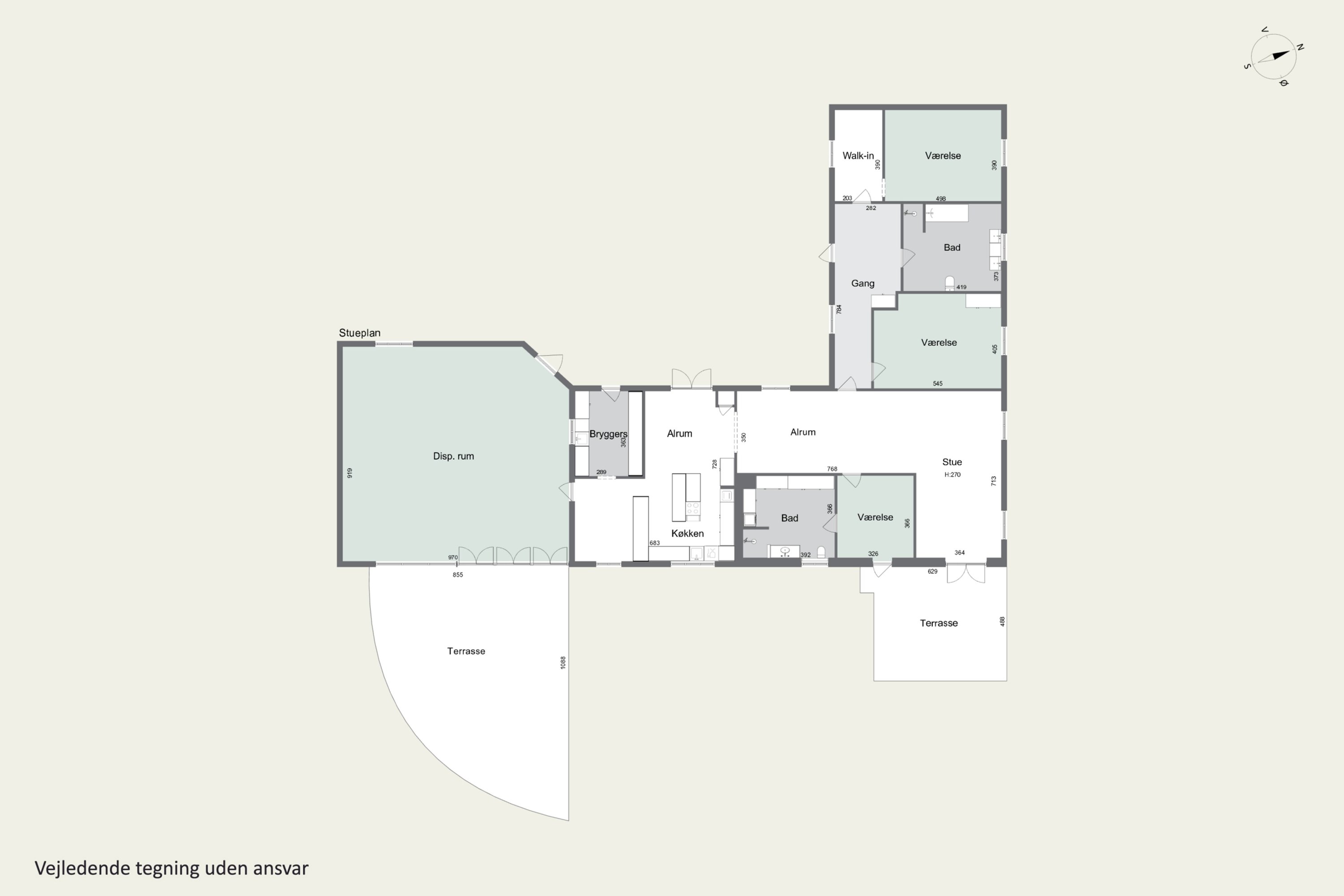 Plantegninger billede af Høstenvej 21, Høsten, 4690 Haslev