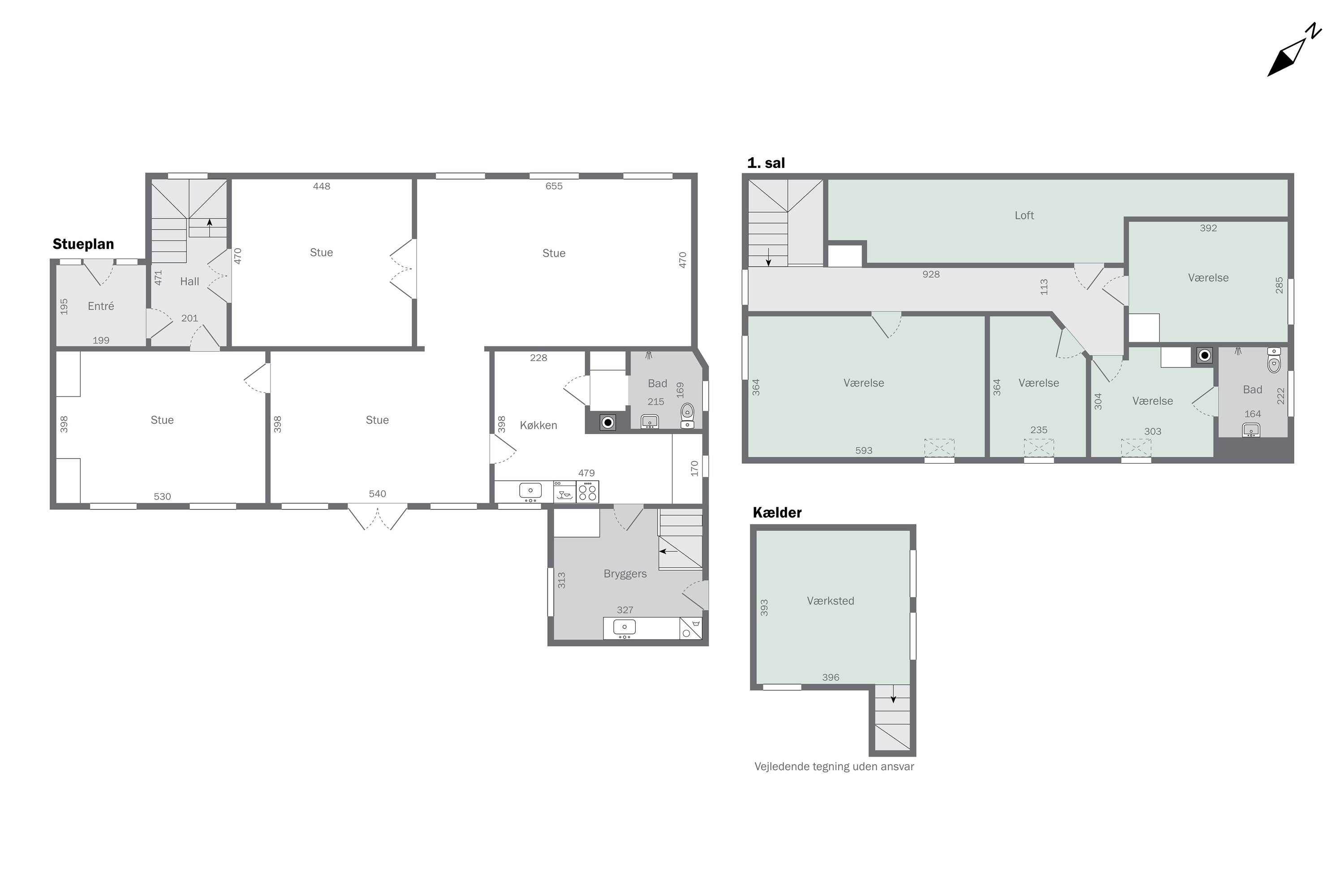 Plantegninger billede af Storegade 70, 3700 Rønne