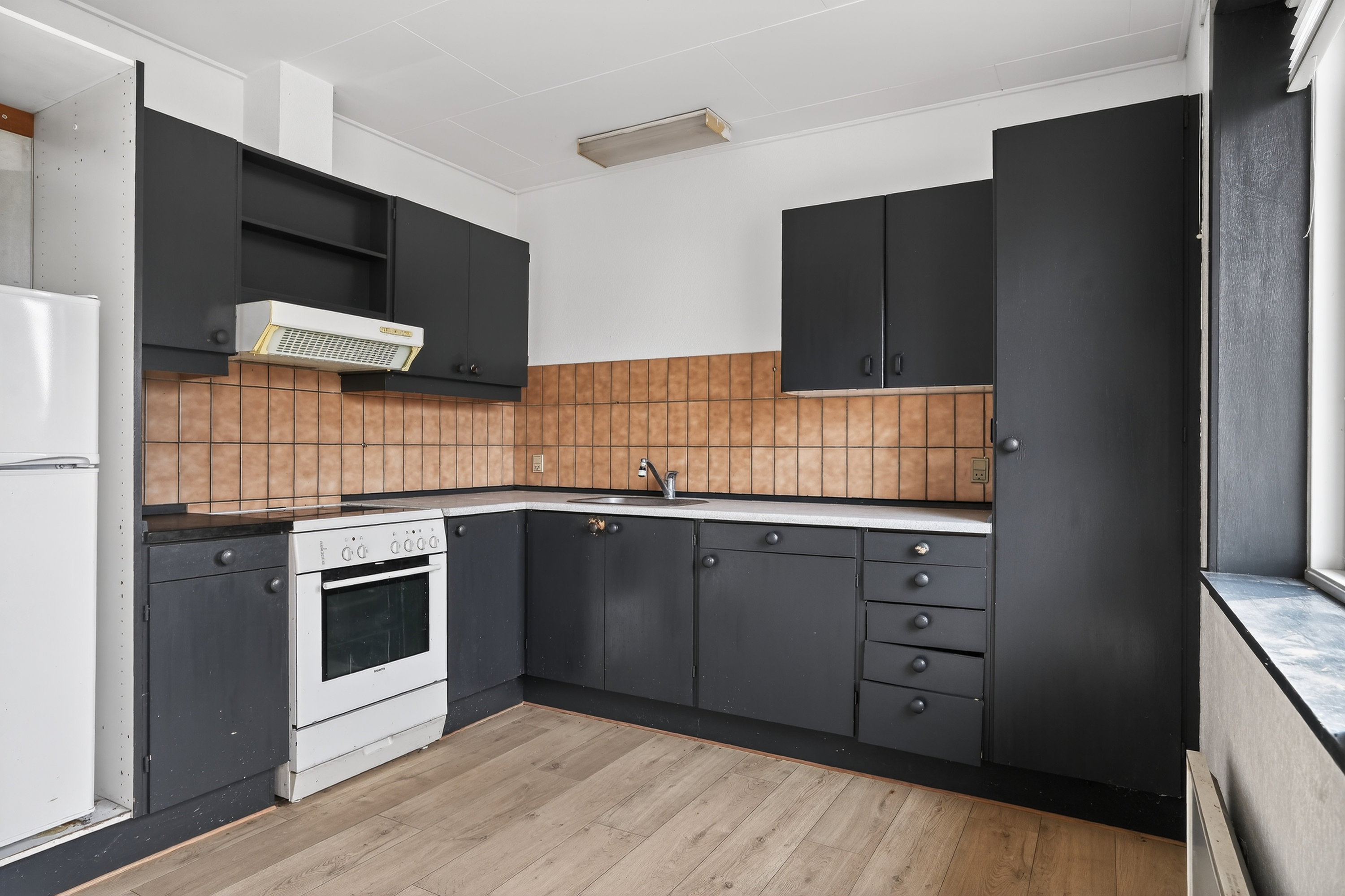 Fremhævet køkken billede i fuldskærmstilstand. Billede af Moseklyngen 7, 4573 Højby