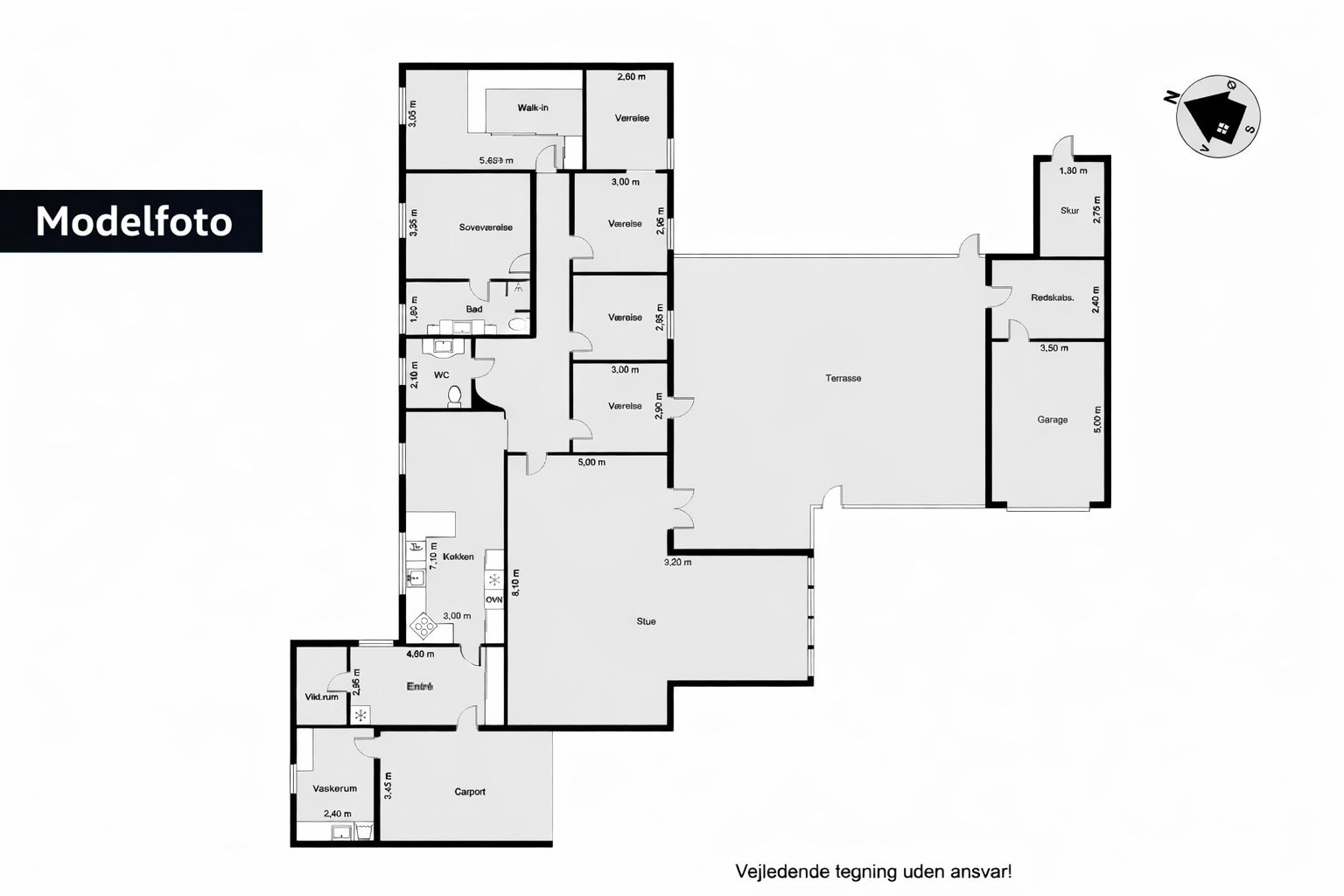 Plantegninger billede af Jegindøvej 18, 7680 Thyborøn