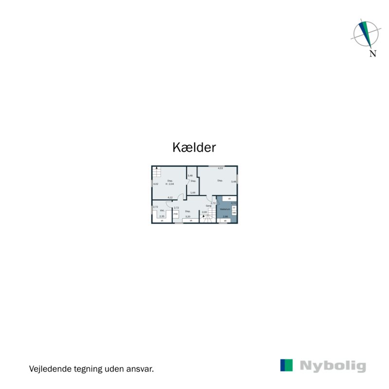 Plantegninger billede af Strandvejen 128, Rørth, 8300 Odder