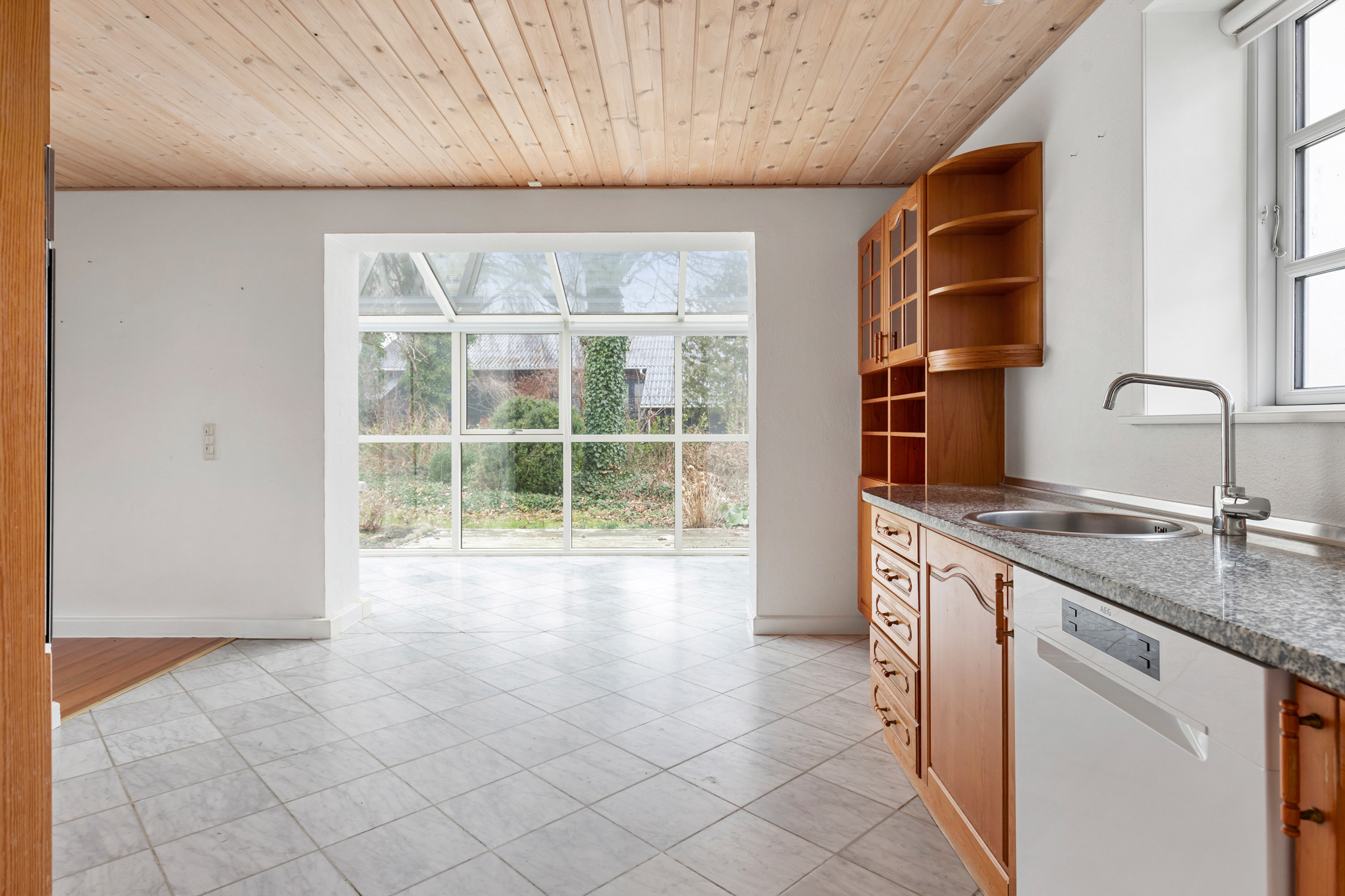 Fremhævet køkken alrum billede i fuldskærmstilstand. Billede af Blærevej 70, Blære, 9600 Aars