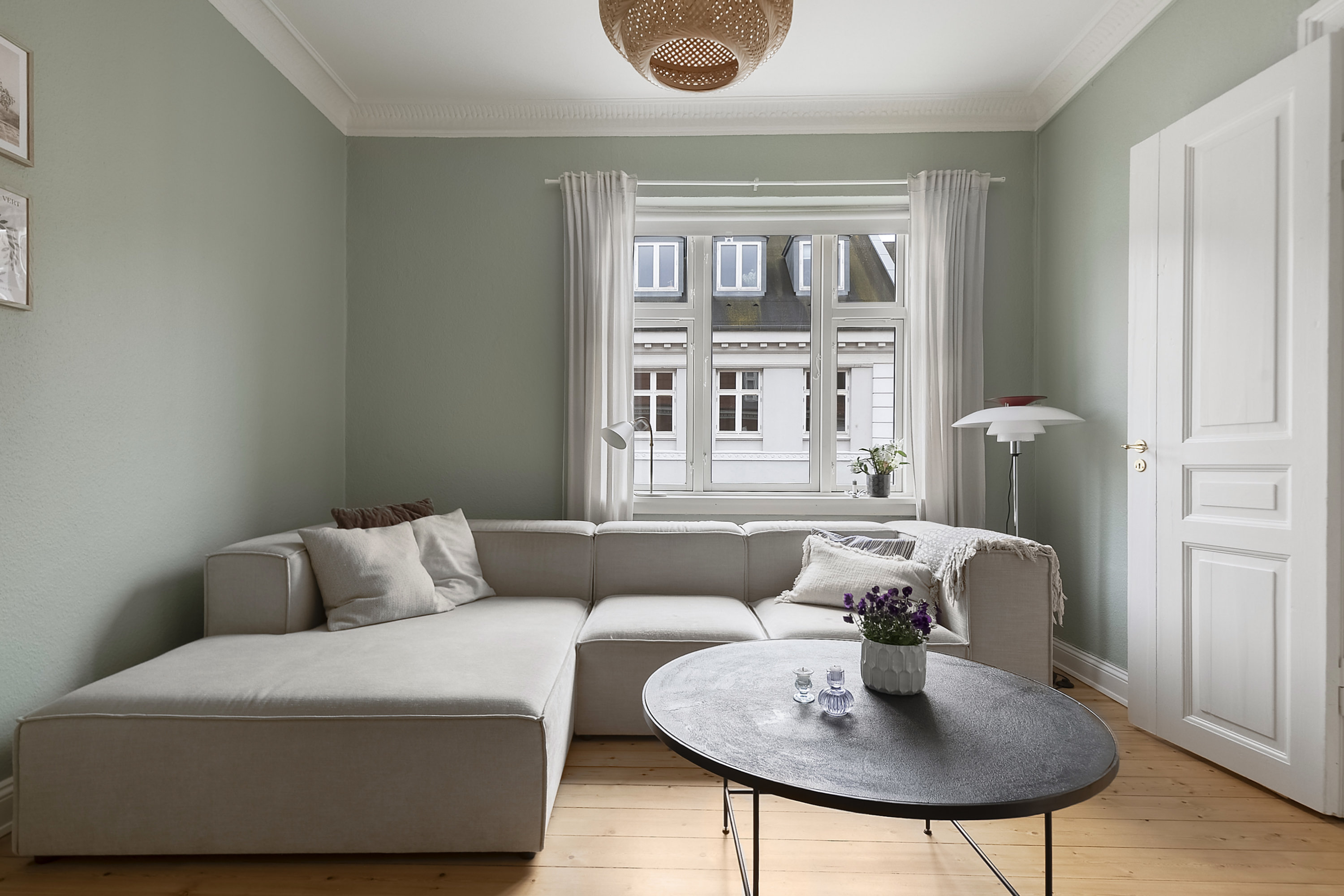 Fremhævet stue billede i fuldskærmstilstand. Billede af Mejlgade 89, 3. th., 8000 Aarhus C