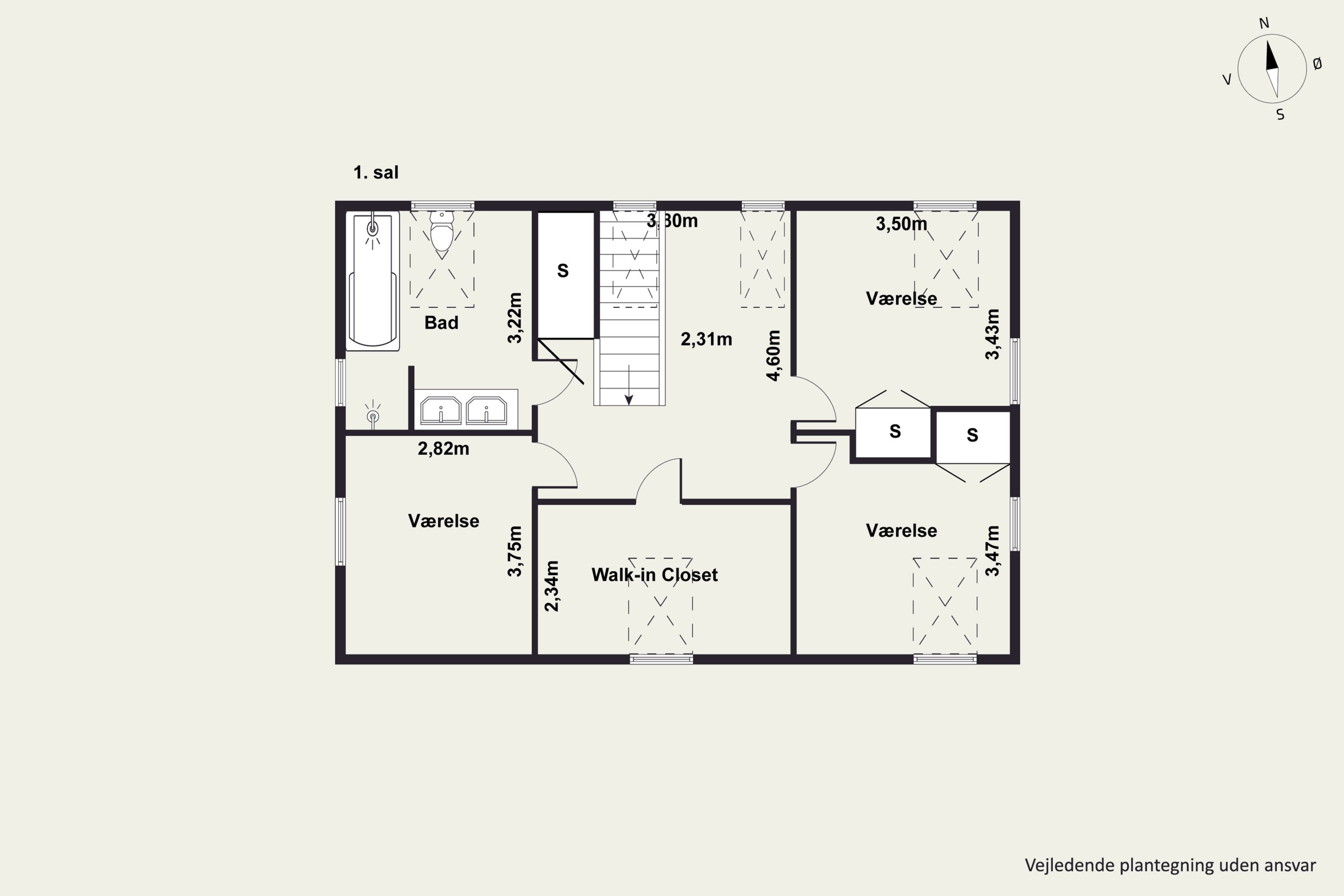 Plantegninger billede af Gangstedvej 14, 2770 Kastrup