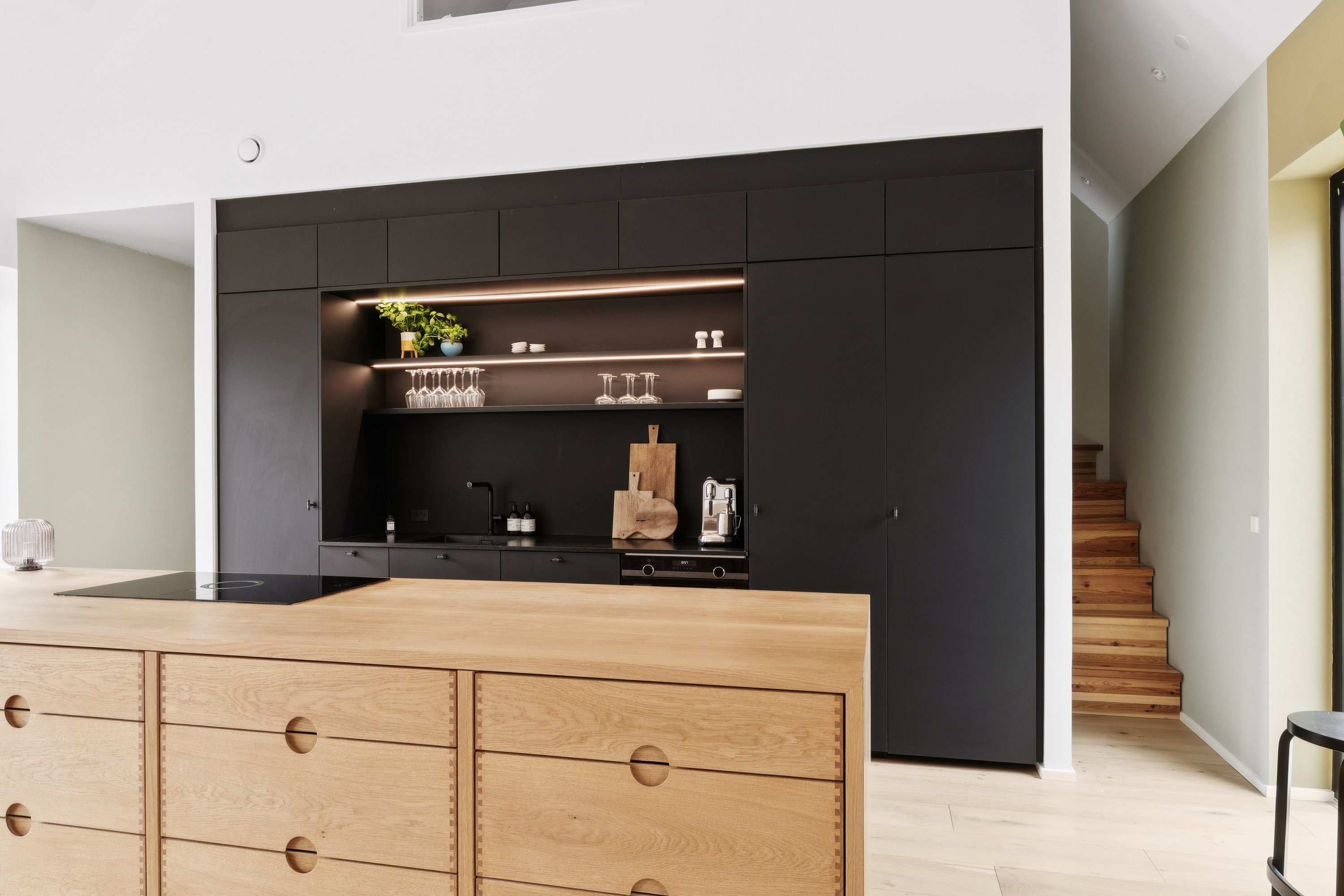 Fremhævet køkken billede i fuldskærmstilstand. Billede af Anemonevej 9, Hareskov, 3500 Værløse